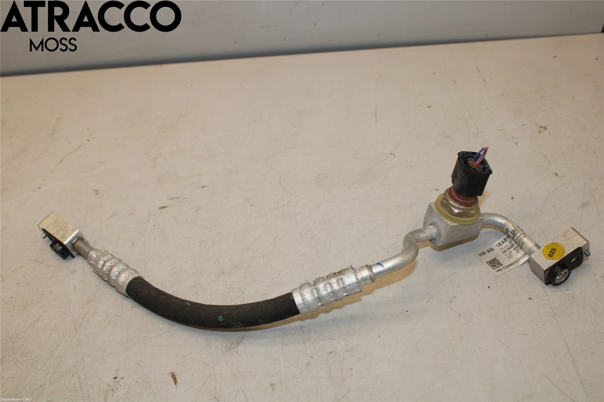 Audi Q4 E-TRON FZ 22- Varme Ac Slange - Rør