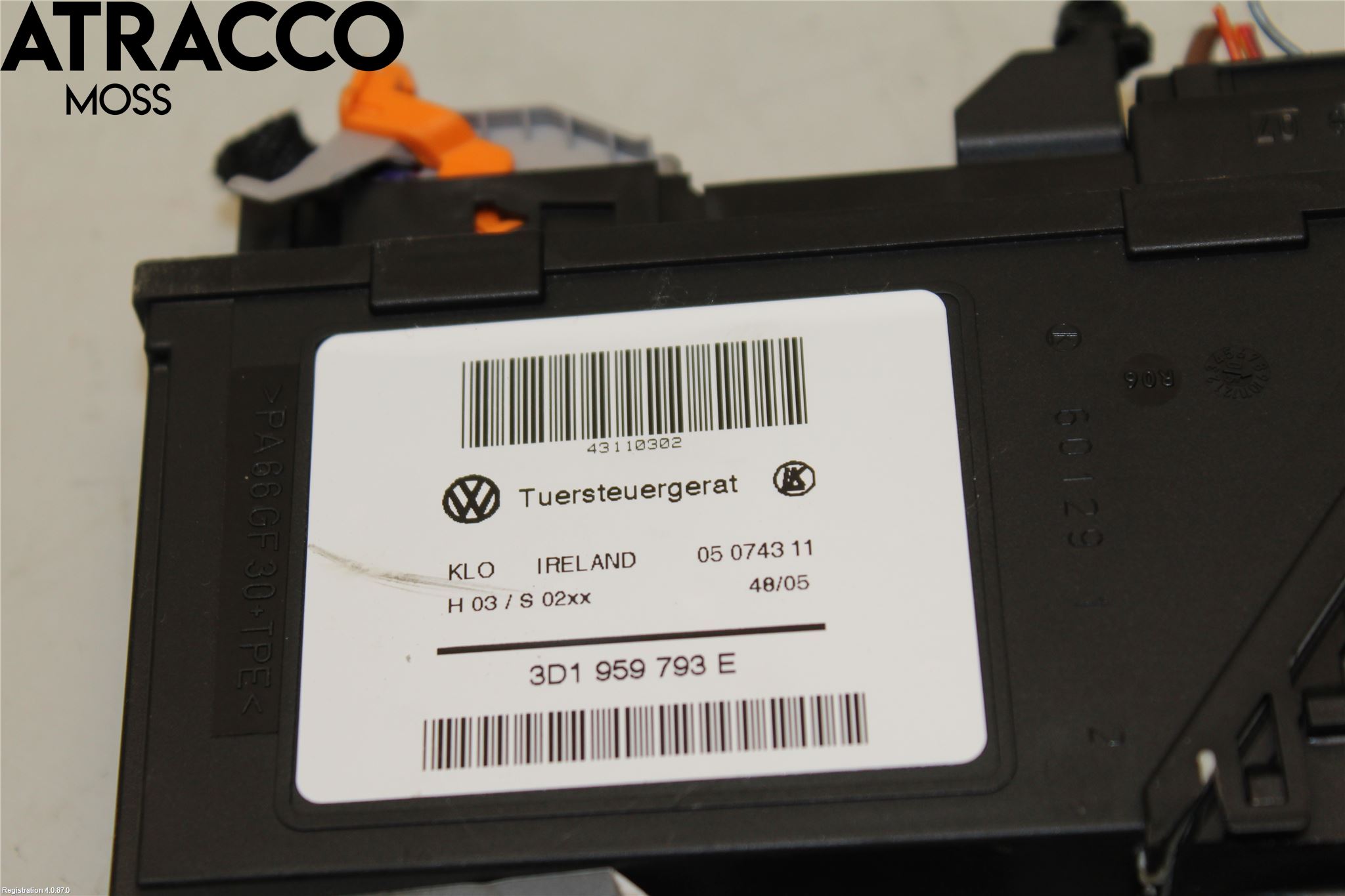 Volkswagen VW TOUAREG 7L 03-10 Vindusheismotor