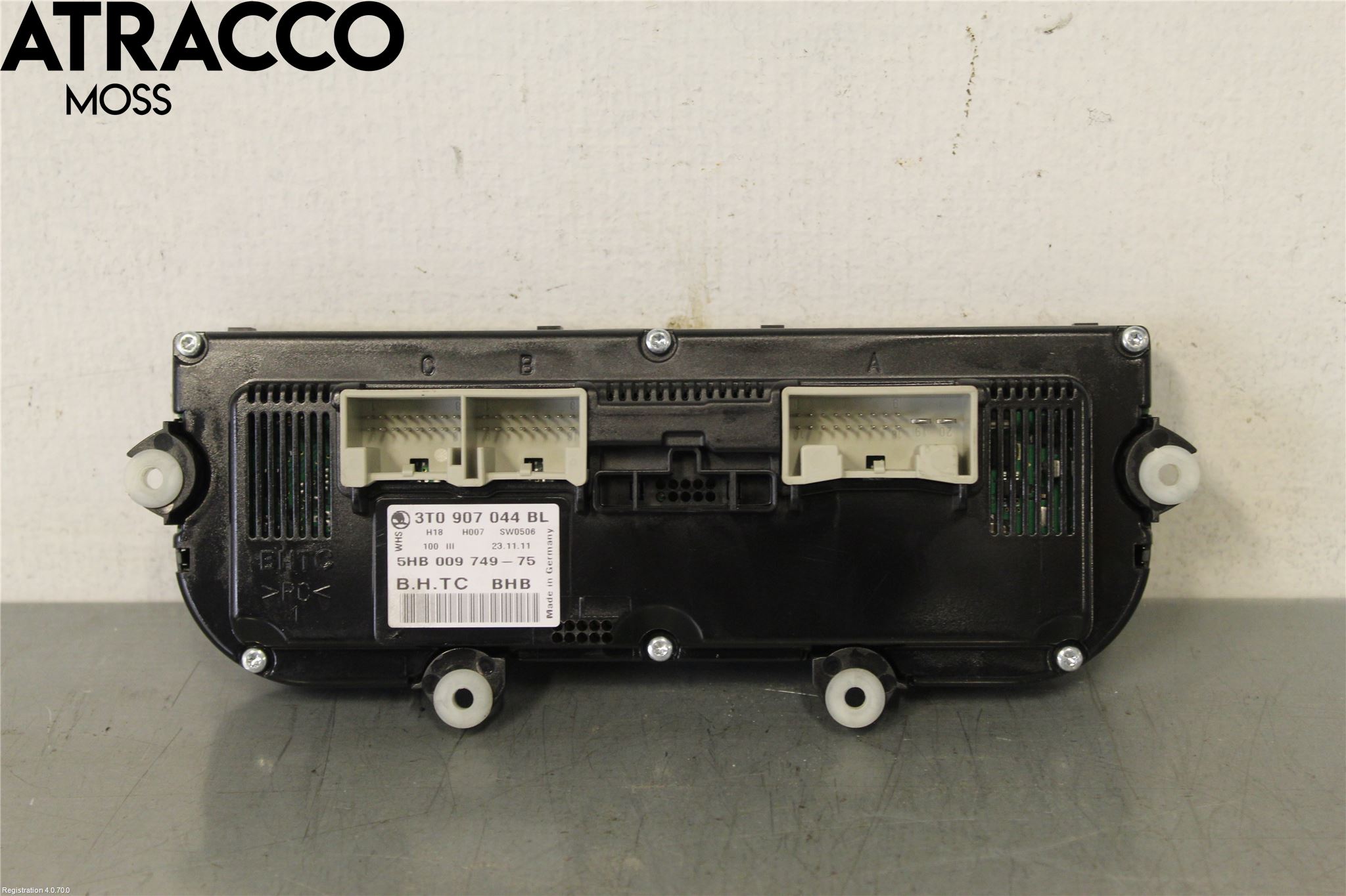 Skoda CITIGO / CITIGO E IV Varme Ac Betjening-Display