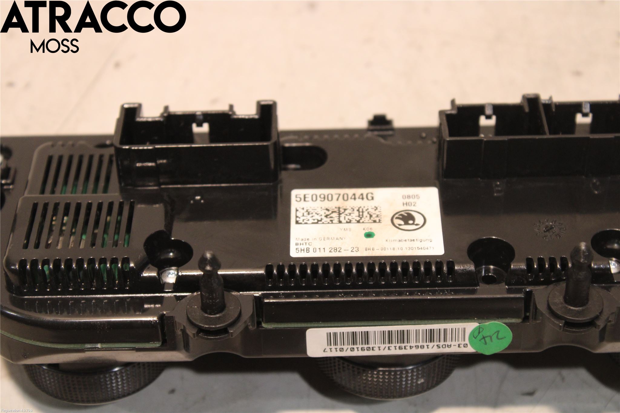 Skoda OCTAVIA (5E) 13-20 Varme Ac Betjening-Display