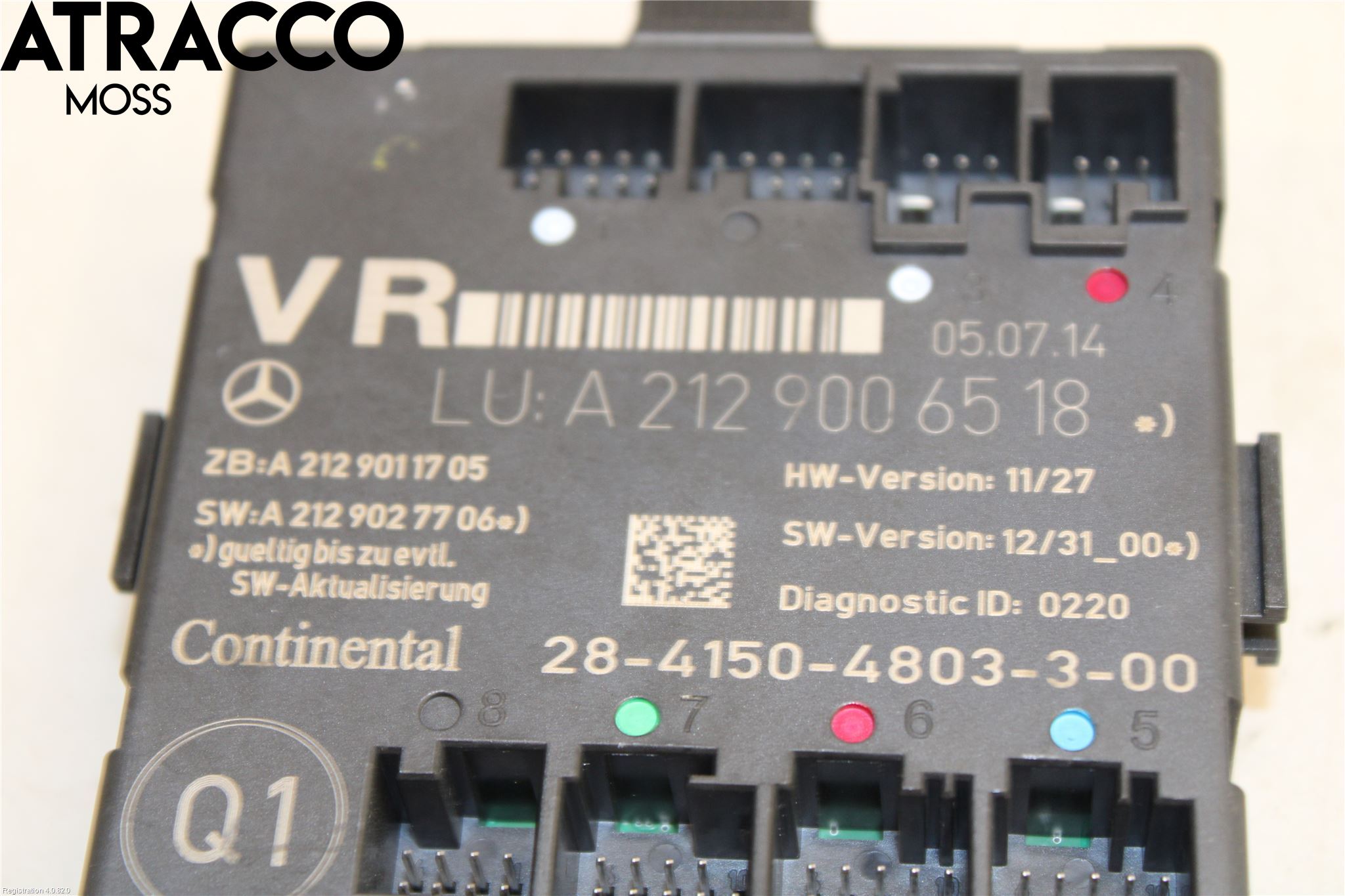 Mercedes-Benz MB E-KLASS (W212) 09-16 Styreenhet Dør