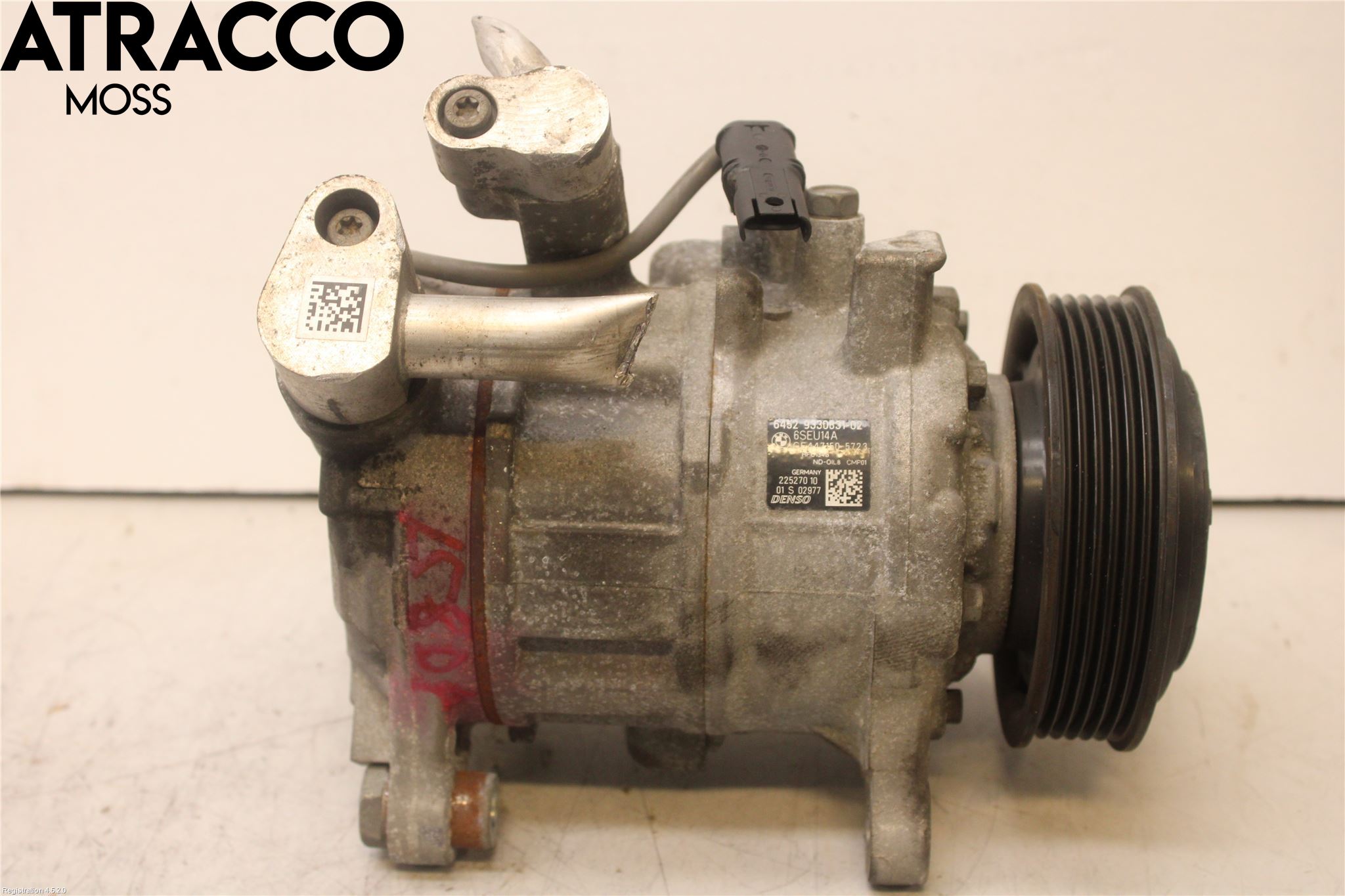 BMW 3 F30/F31/F80 12-19 Varme Ac Kompressor