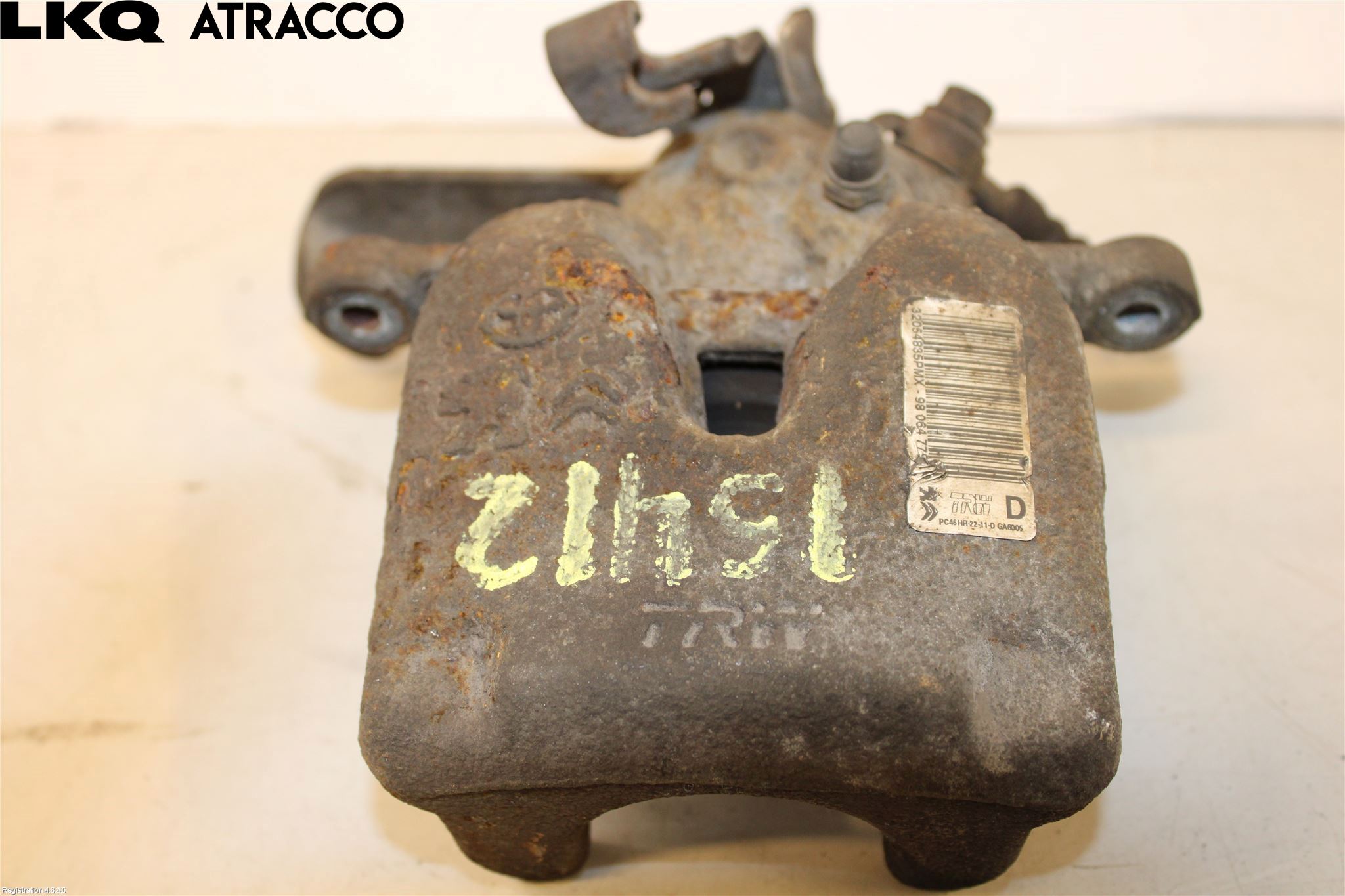 Citroen JUMPY/E-JUMPY 16- Bremsecaliper Bak Høyre