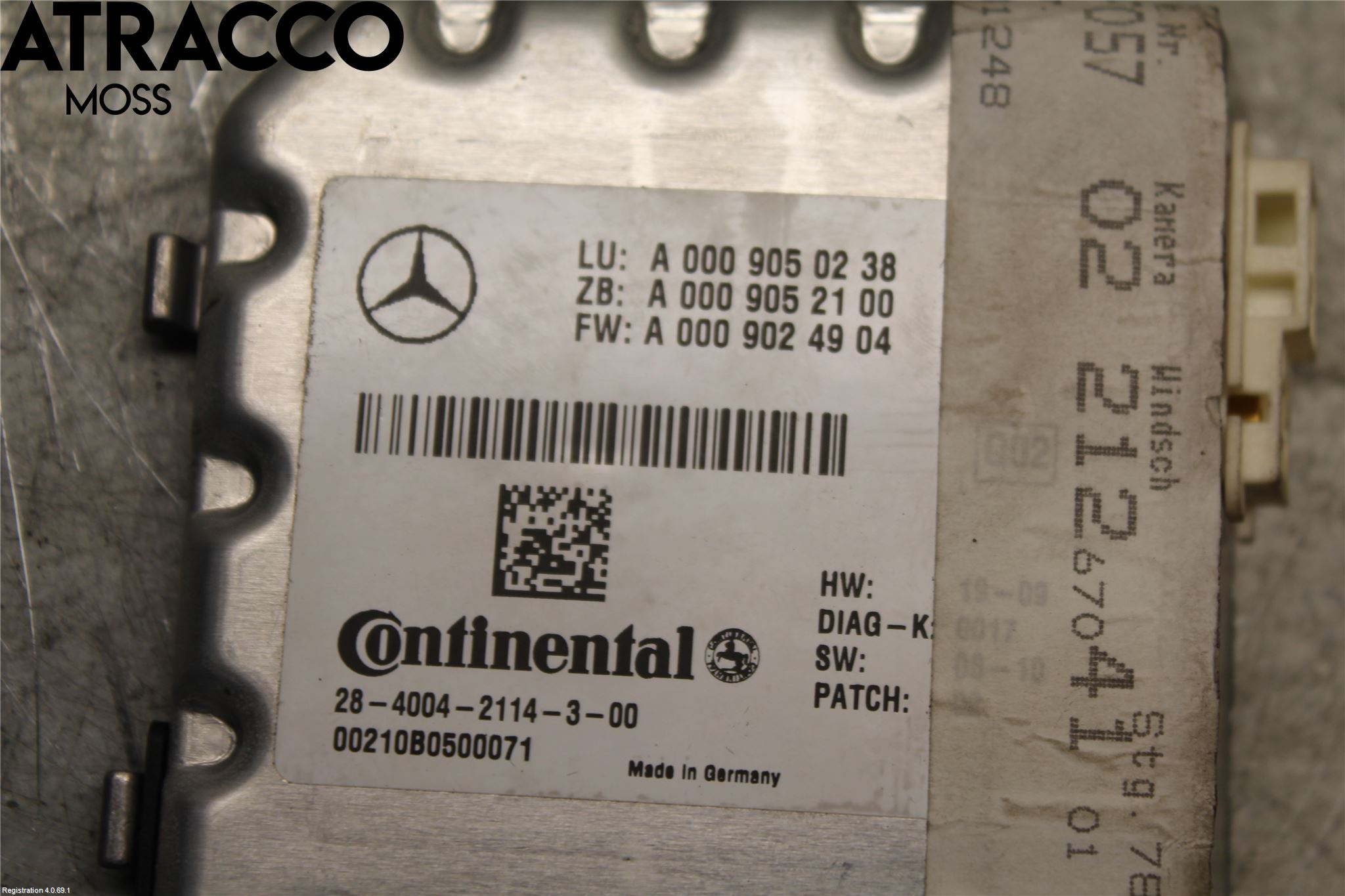 Mercedes-Benz MB E-KLASS (W212) 09-16 Parkeringshjelp Kamera