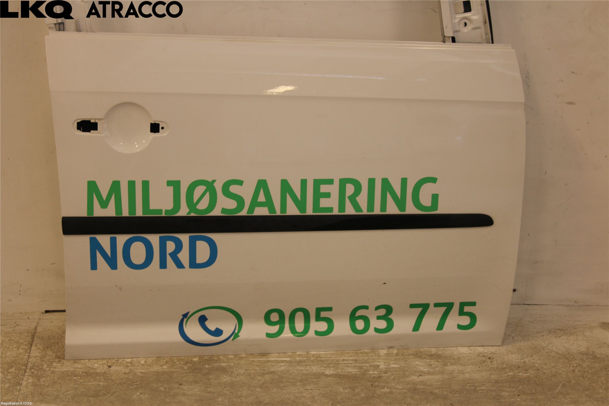 Volkswagen VW CADDY 16-20 Dør 4D Foran Høyre