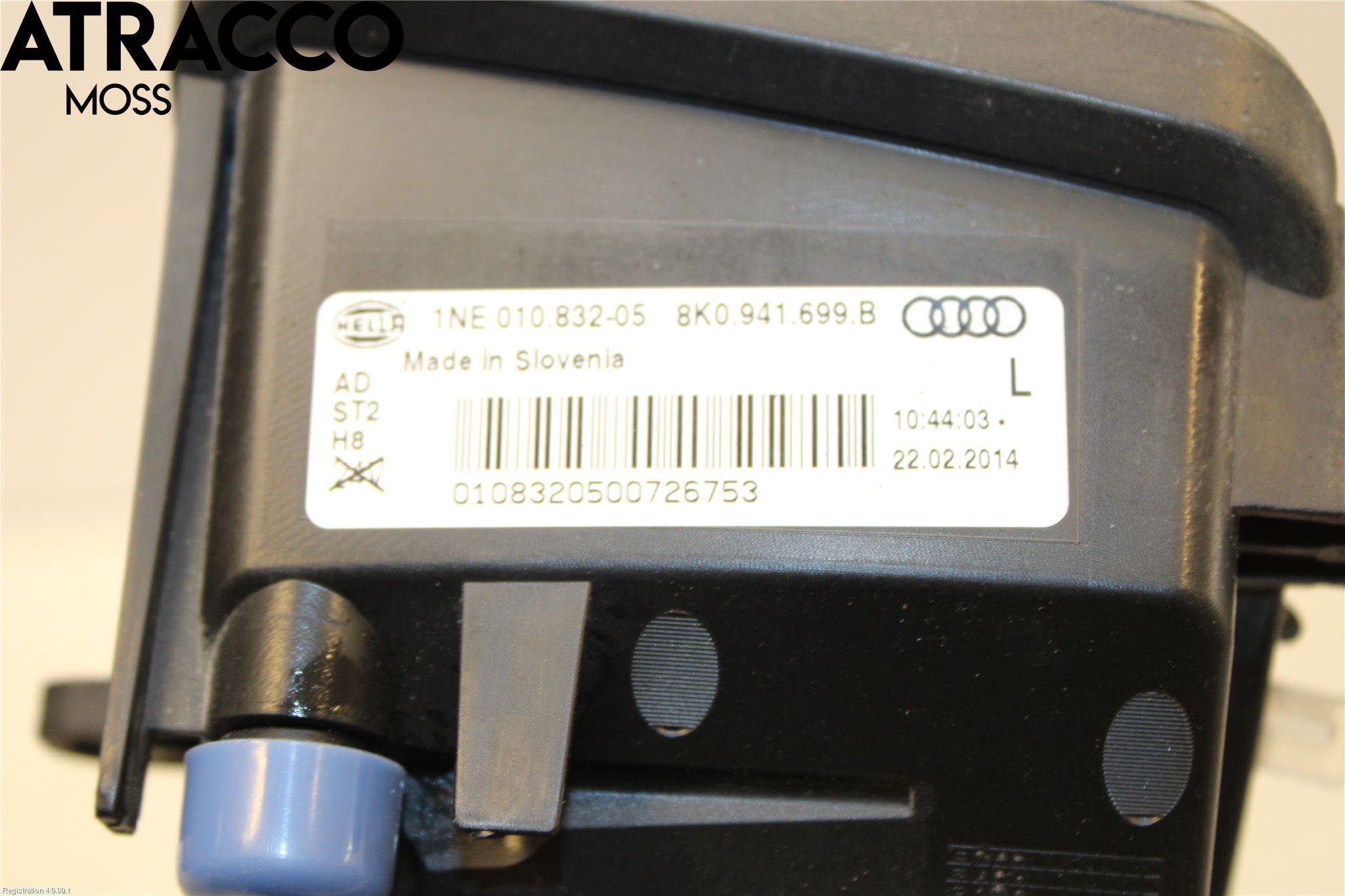 Audi A4 12-15 Frontlykt-Kurve-Tåkelys