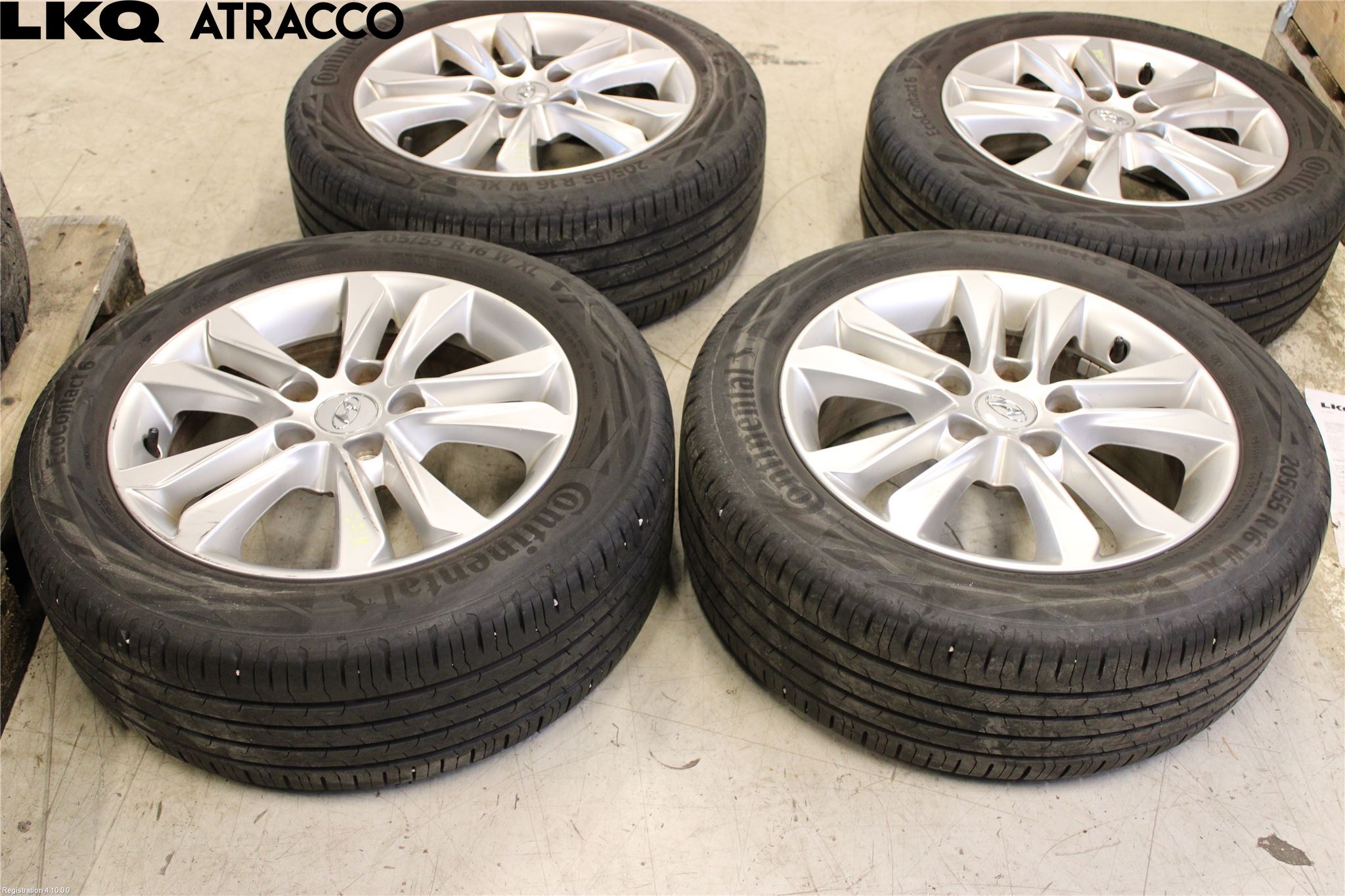 Hyundai i30 GD 13-17 Dekk Sommer På Alu Felg 4Stk