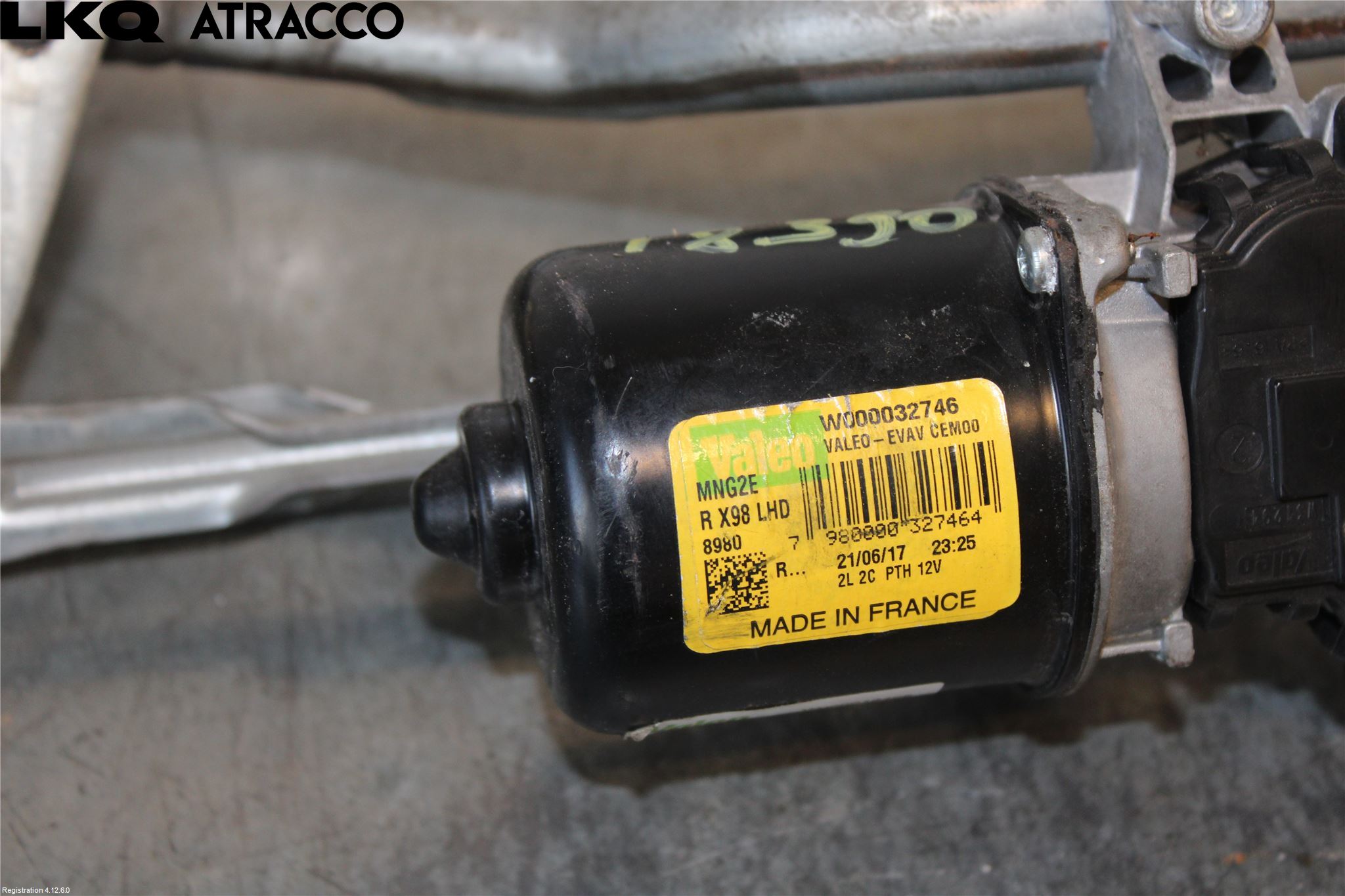 Renault CLIO IV 12-16 Viskermotor Frontrute