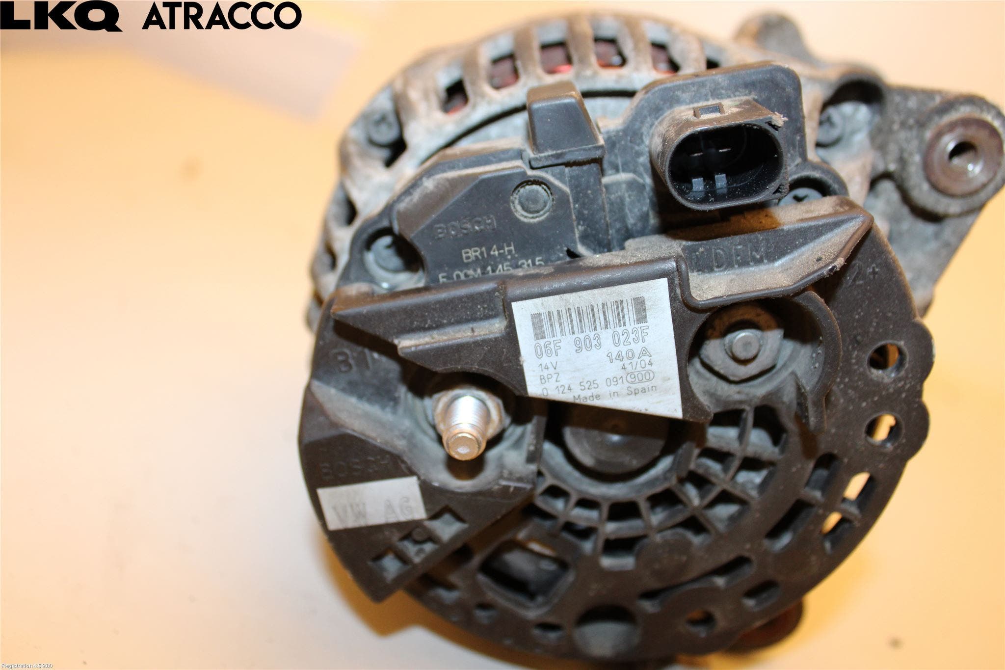 Volkswagen VW GOLF V 04-09 Dynamo