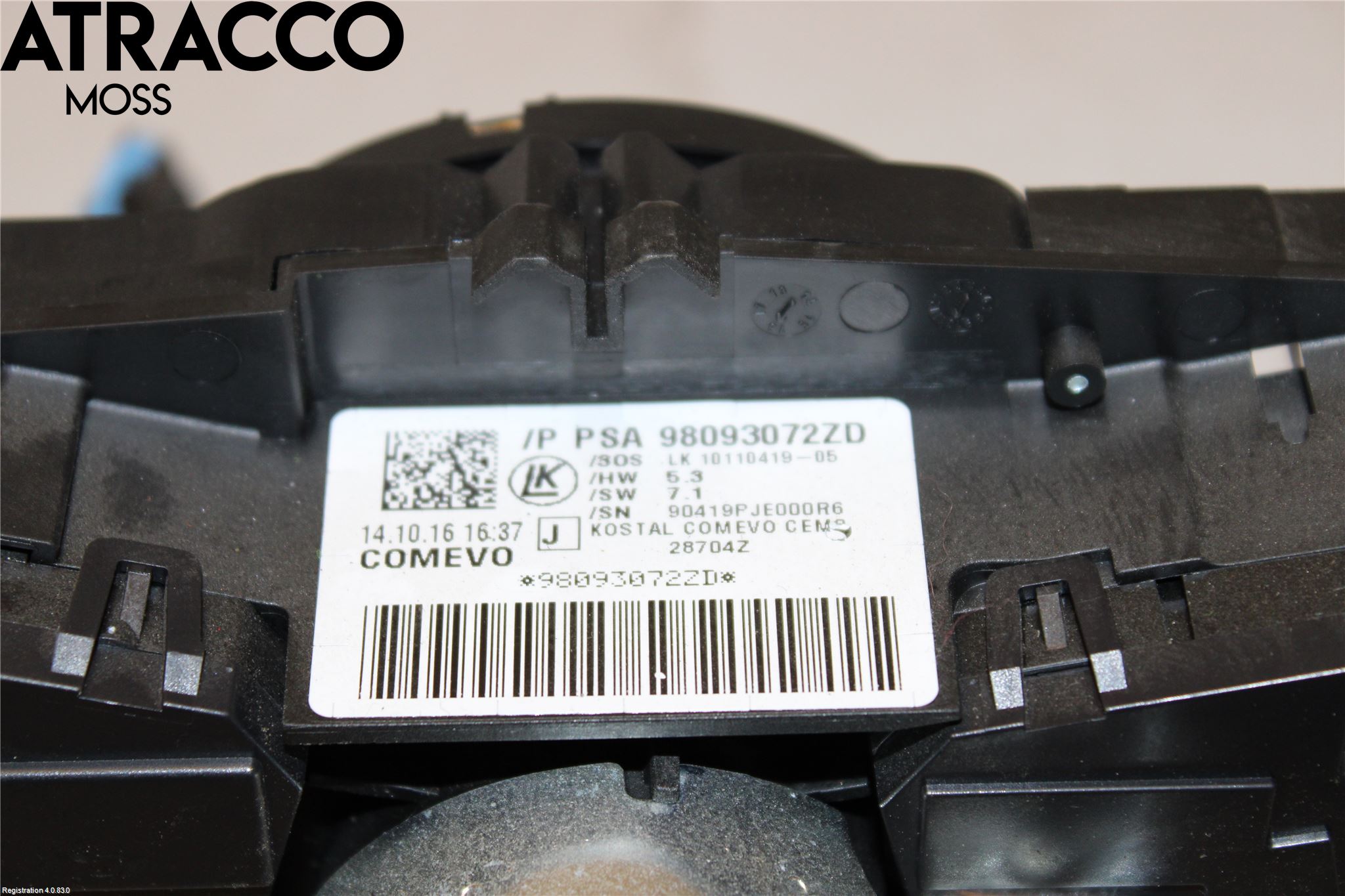 Citroen JUMPY/E-JUMPY 16- Bryter Ratt Kombi H Og V