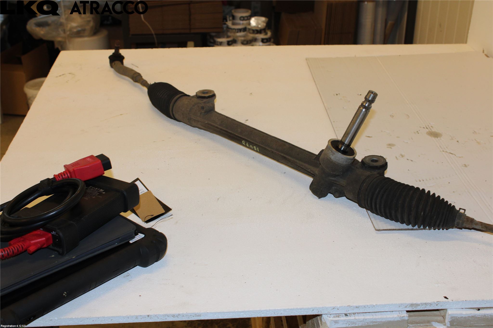 Toyota VERSO-S 11-16 Servo Snekke - Tannstang