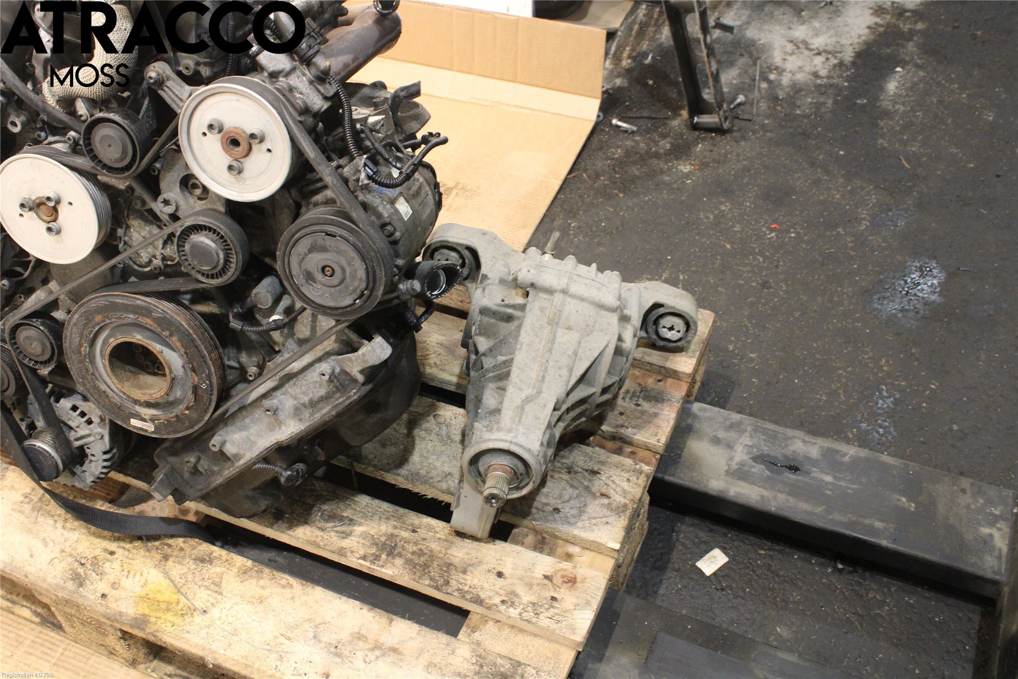 Audi Q7/SQ7 Bakaksel Kardang Bak -Diff