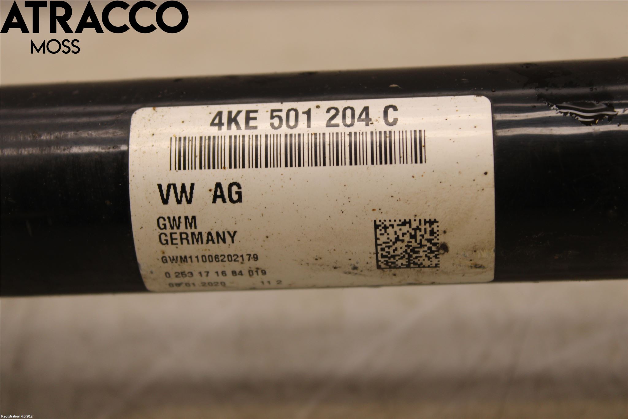 Audi E-TRON, S GE 19- Drivaksel Bak Kompl Høyre