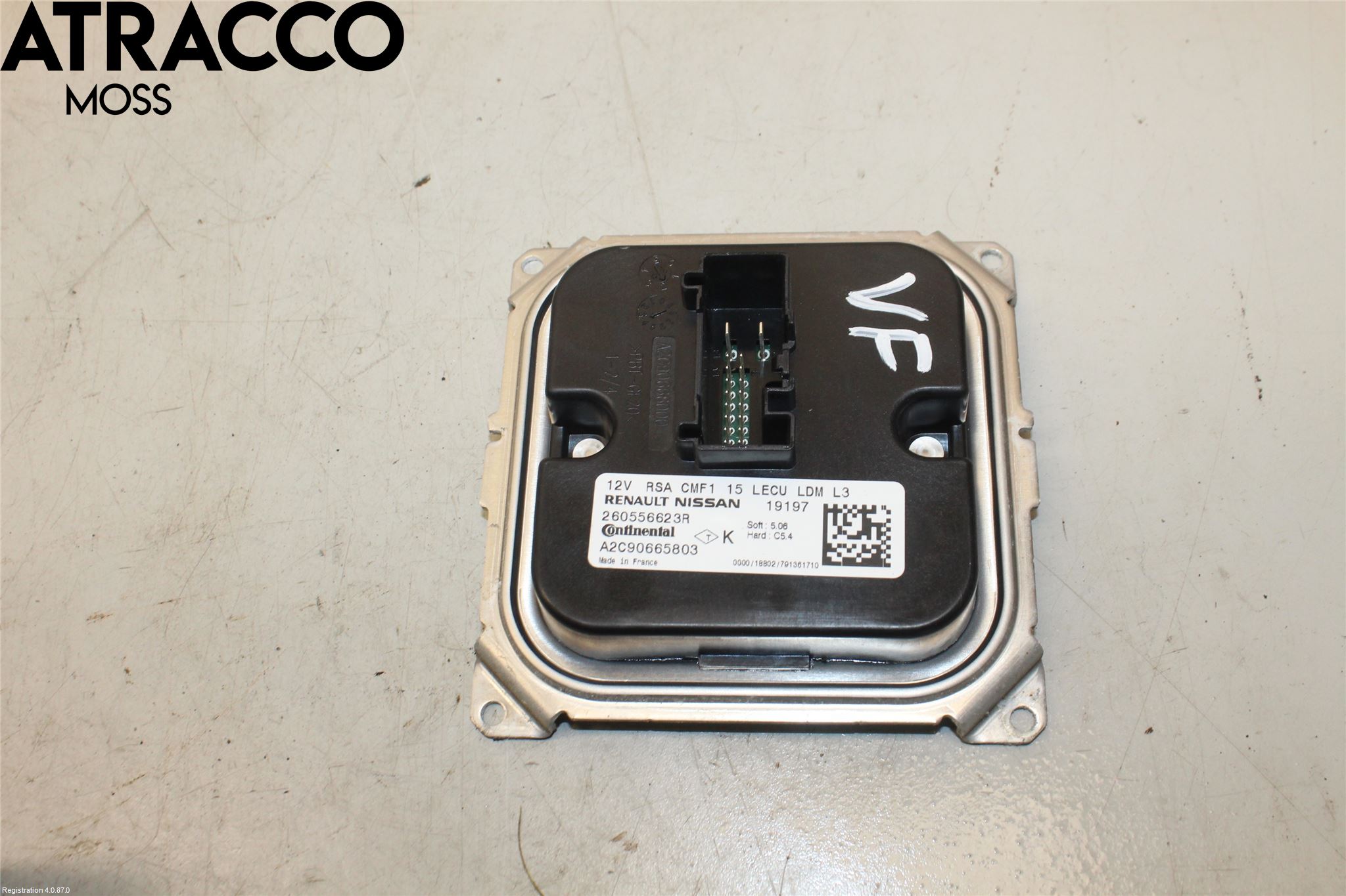 Renault TRAFIC/E-TECH 15- Styreenhet Xenon