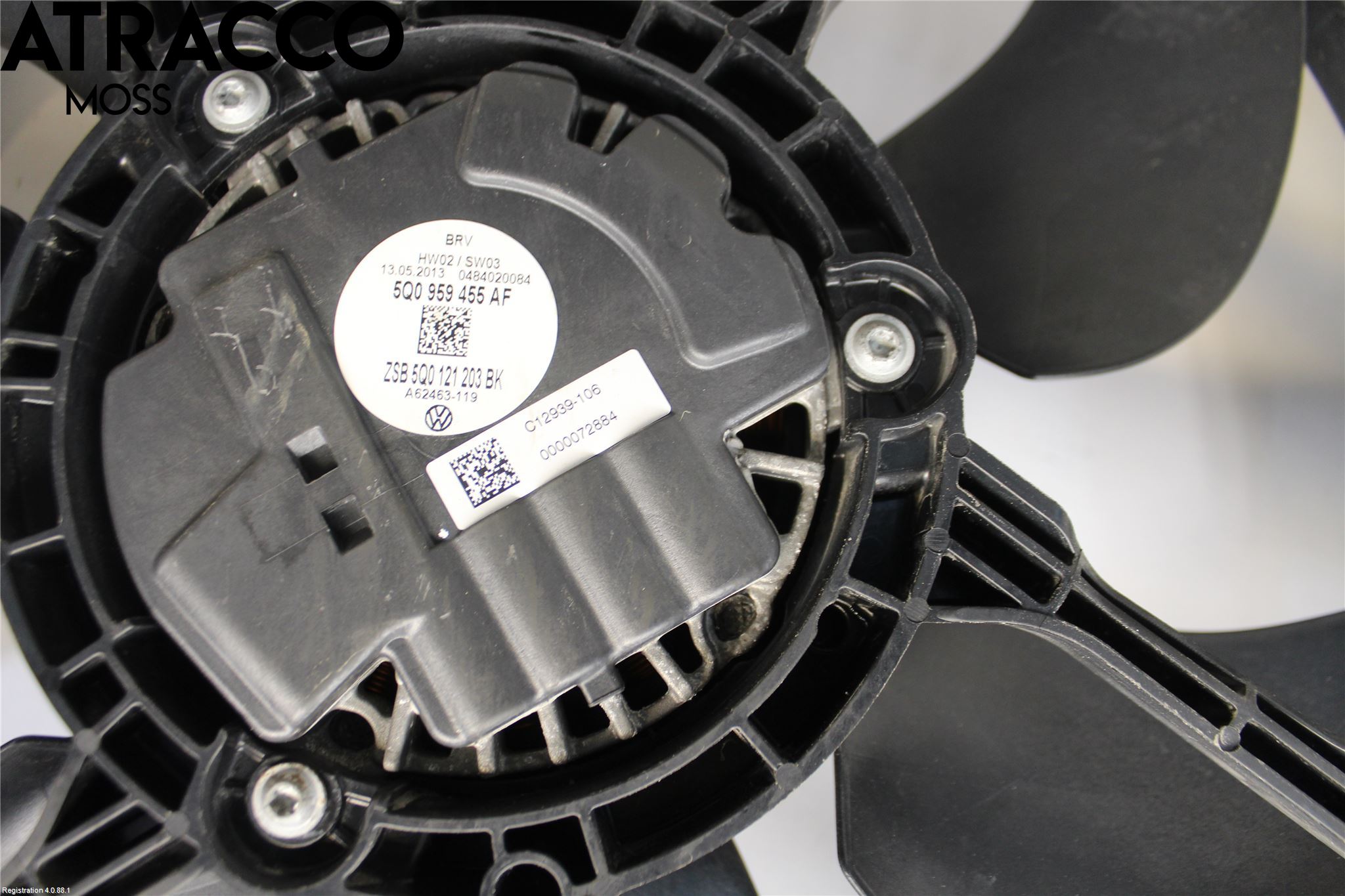 Volkswagen VW GOLF / E-GOLF VII 13-20 Kjølevifte Elektrisk