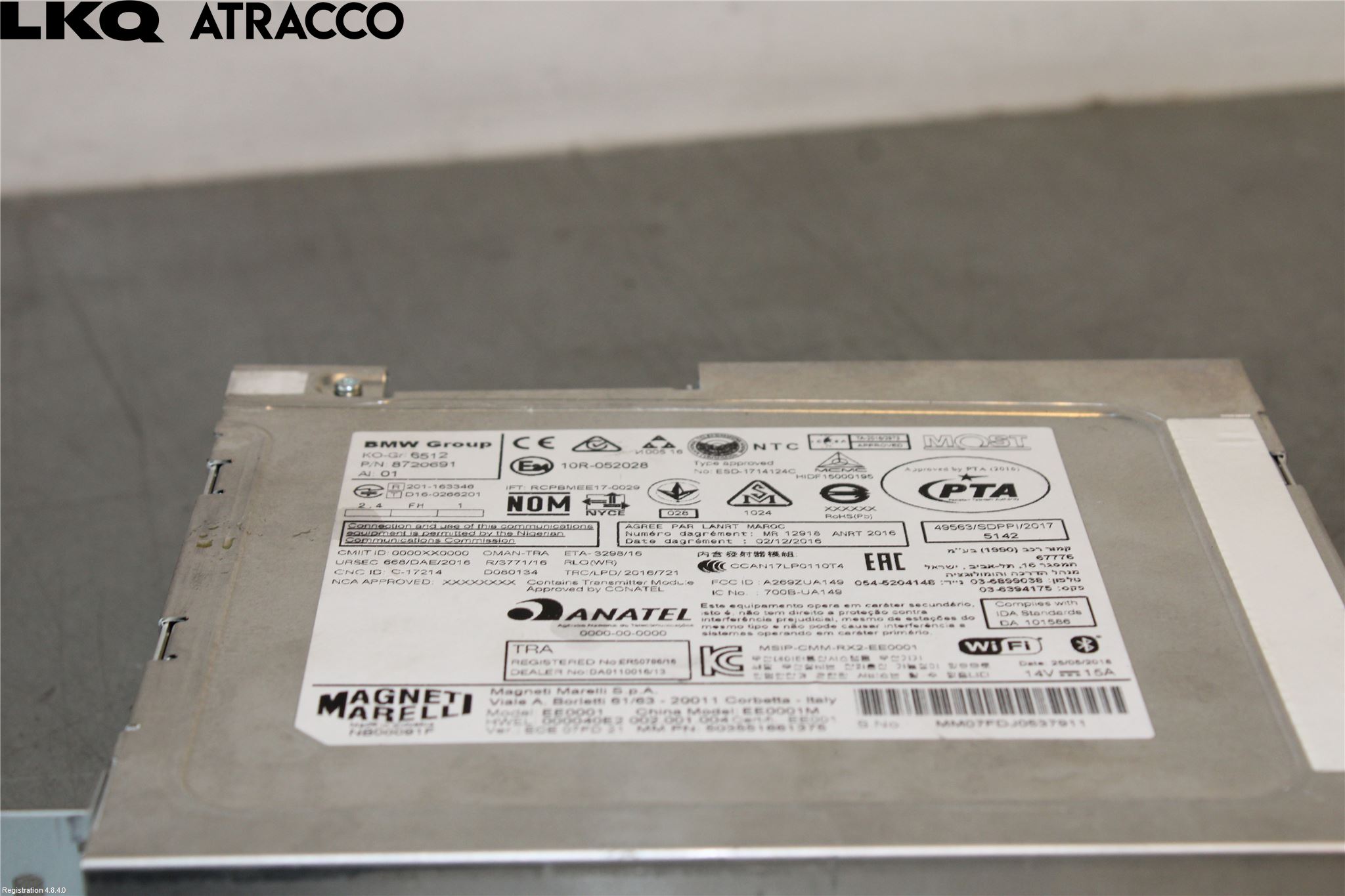 BMW 2 F45 Active Tourer 14-21 Stereo Radio