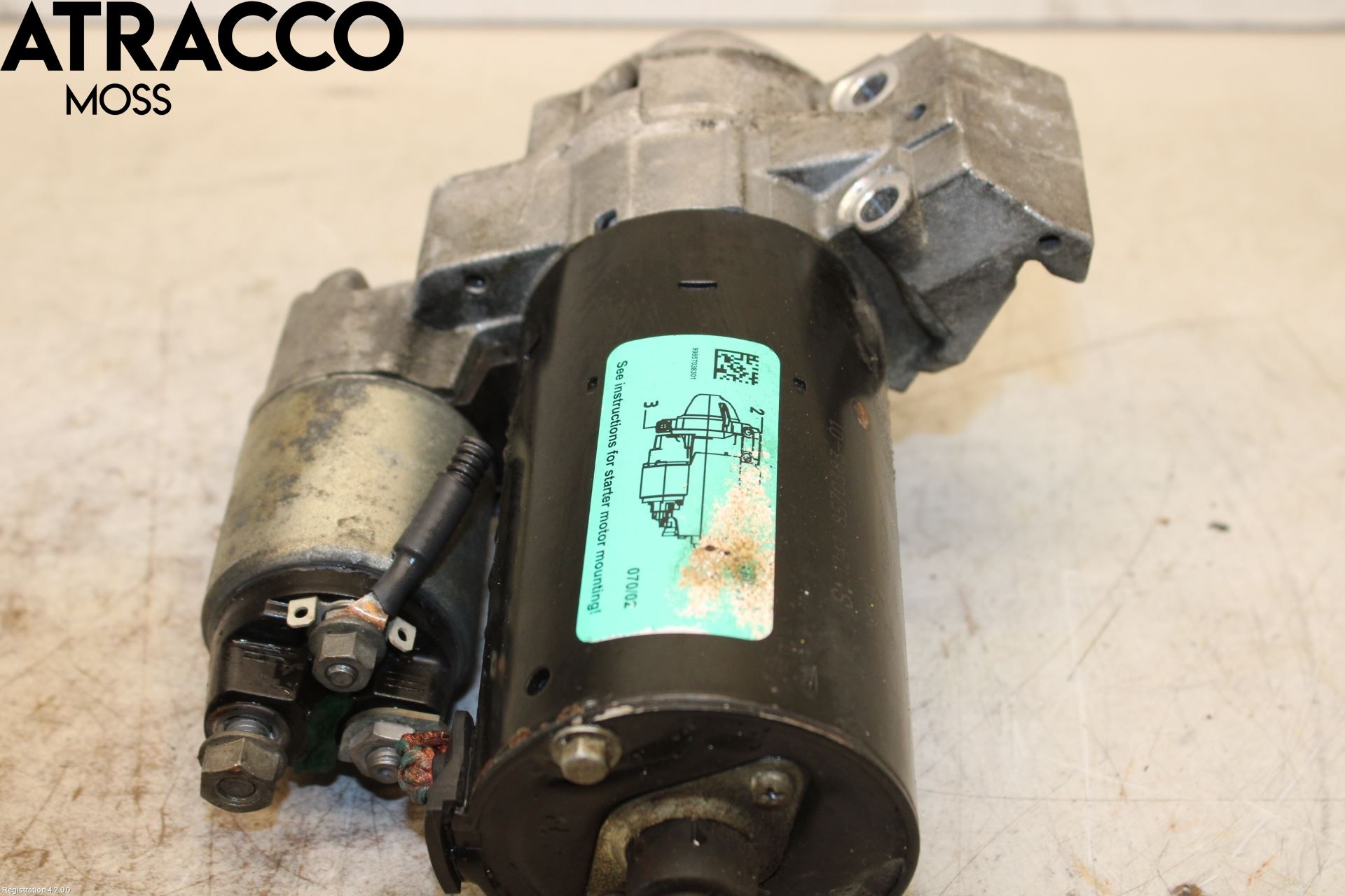 BMW 5 F10/F11/F18 09-17 Startmotor Diesel