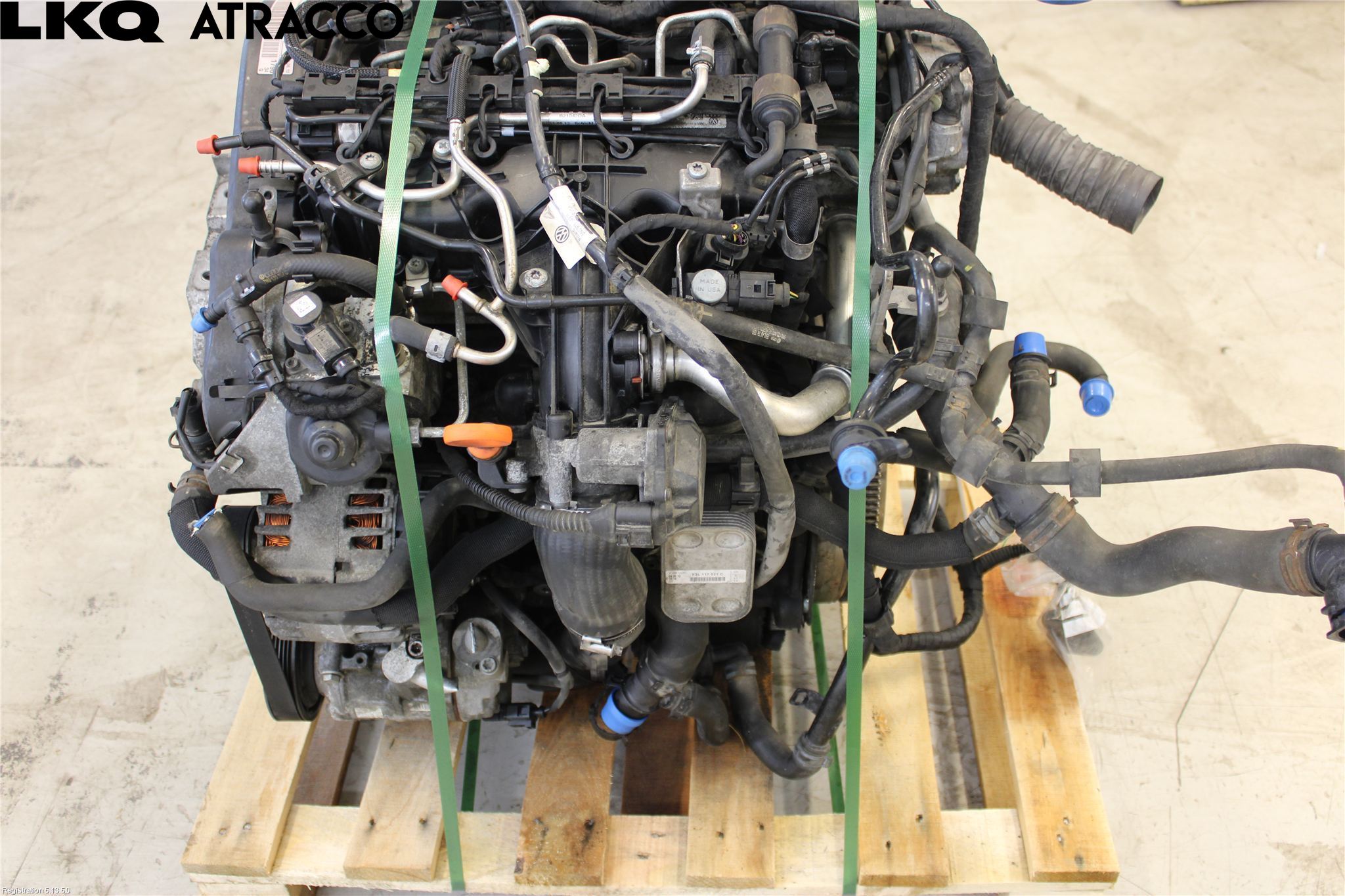 Volkswagen VW TIGUAN 16-24 Motor Diesel