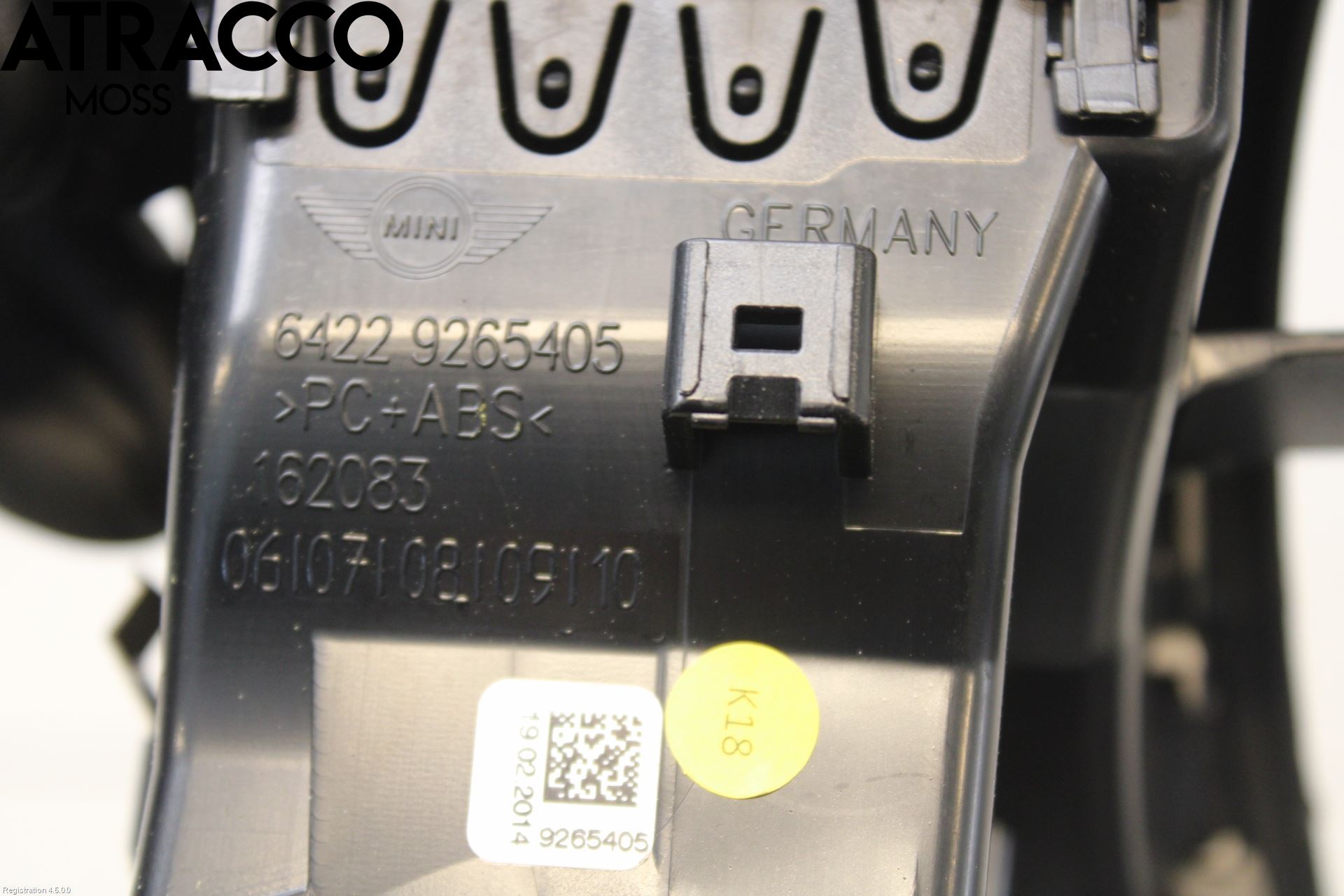 Mini ONE/COOPER 3DR F56 14-24 Dashbord Kanal - Dyse