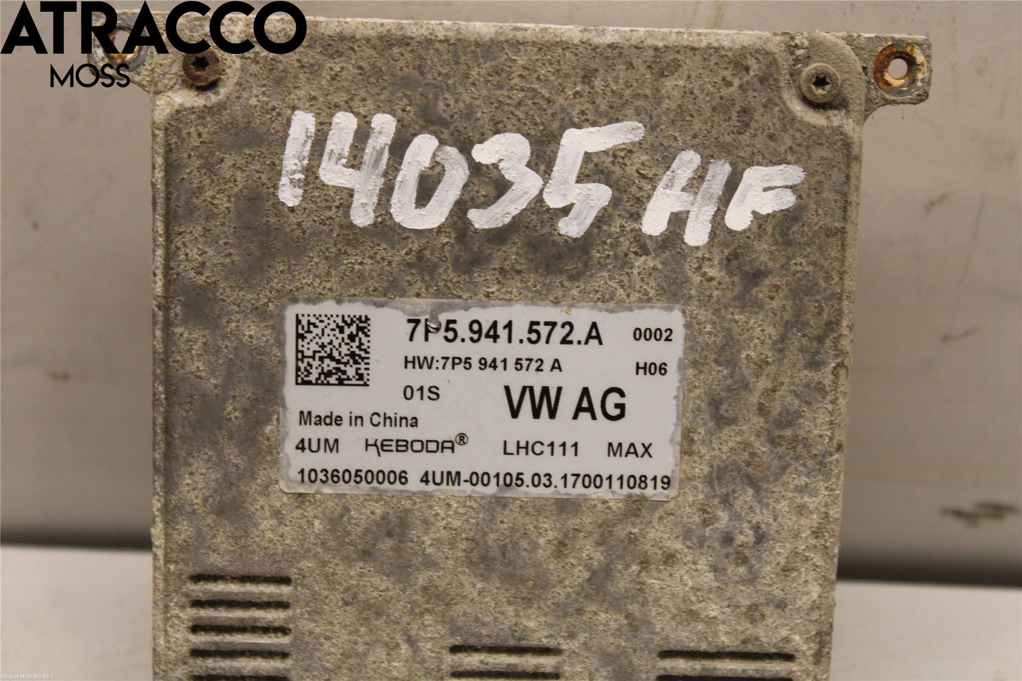 Volkswagen VW GOLF / E-GOLF VII 13-20 Styreenhet Xenon