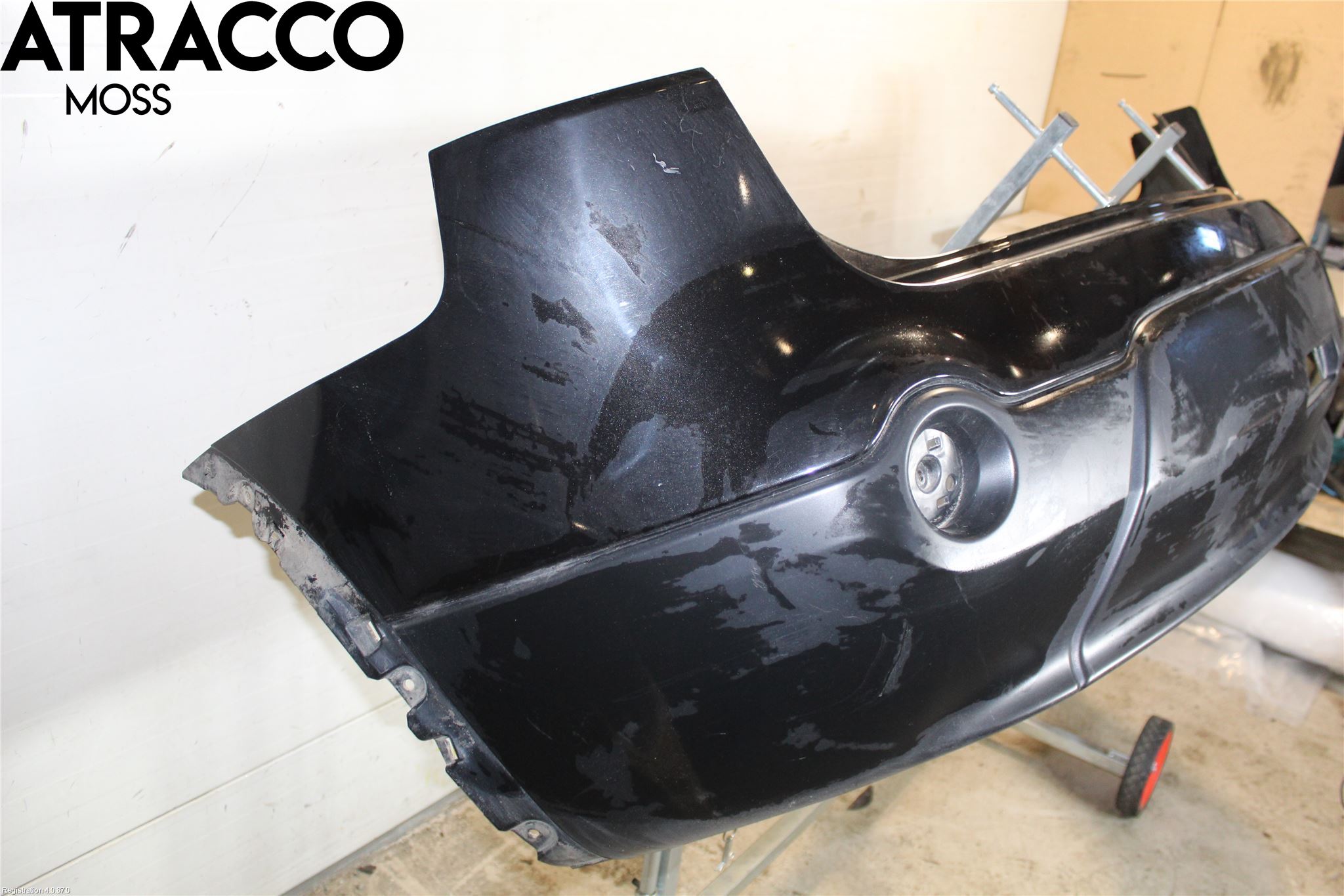 Nissan QASHQAI+2  10-14 Støtfanger Bak