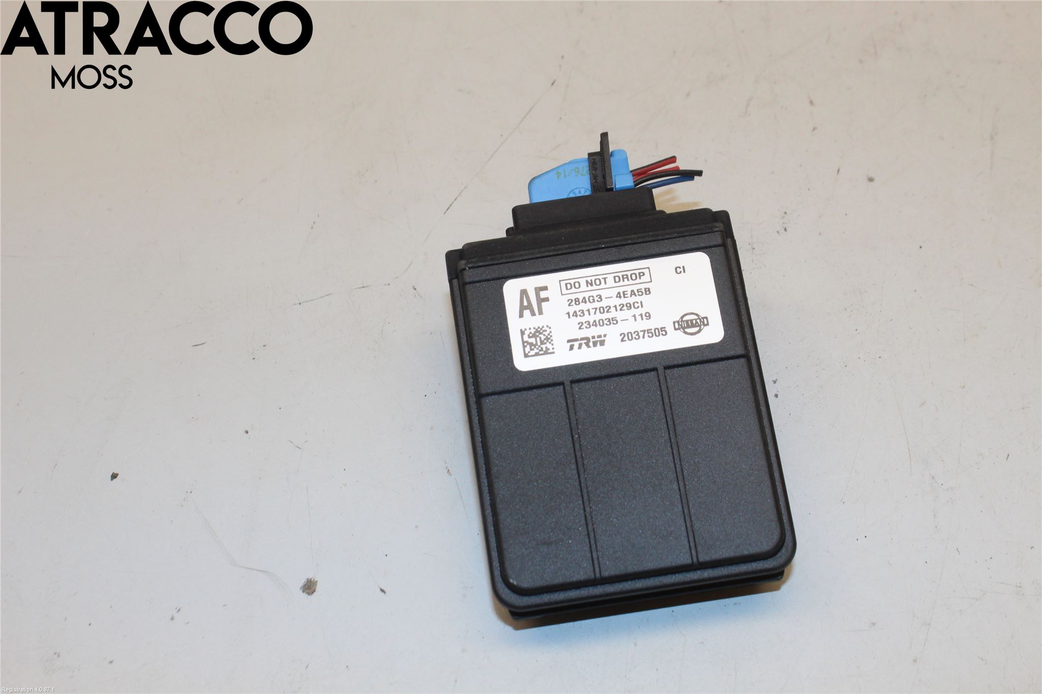 Nissan QASHQAI 14-17 Sensor Kollisjonsbeskyttelse