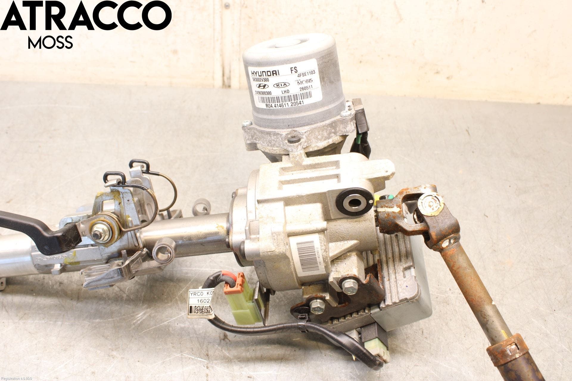 Hyundai VELOSTER 12-17 Rattakselaggregat Innebygd Servo