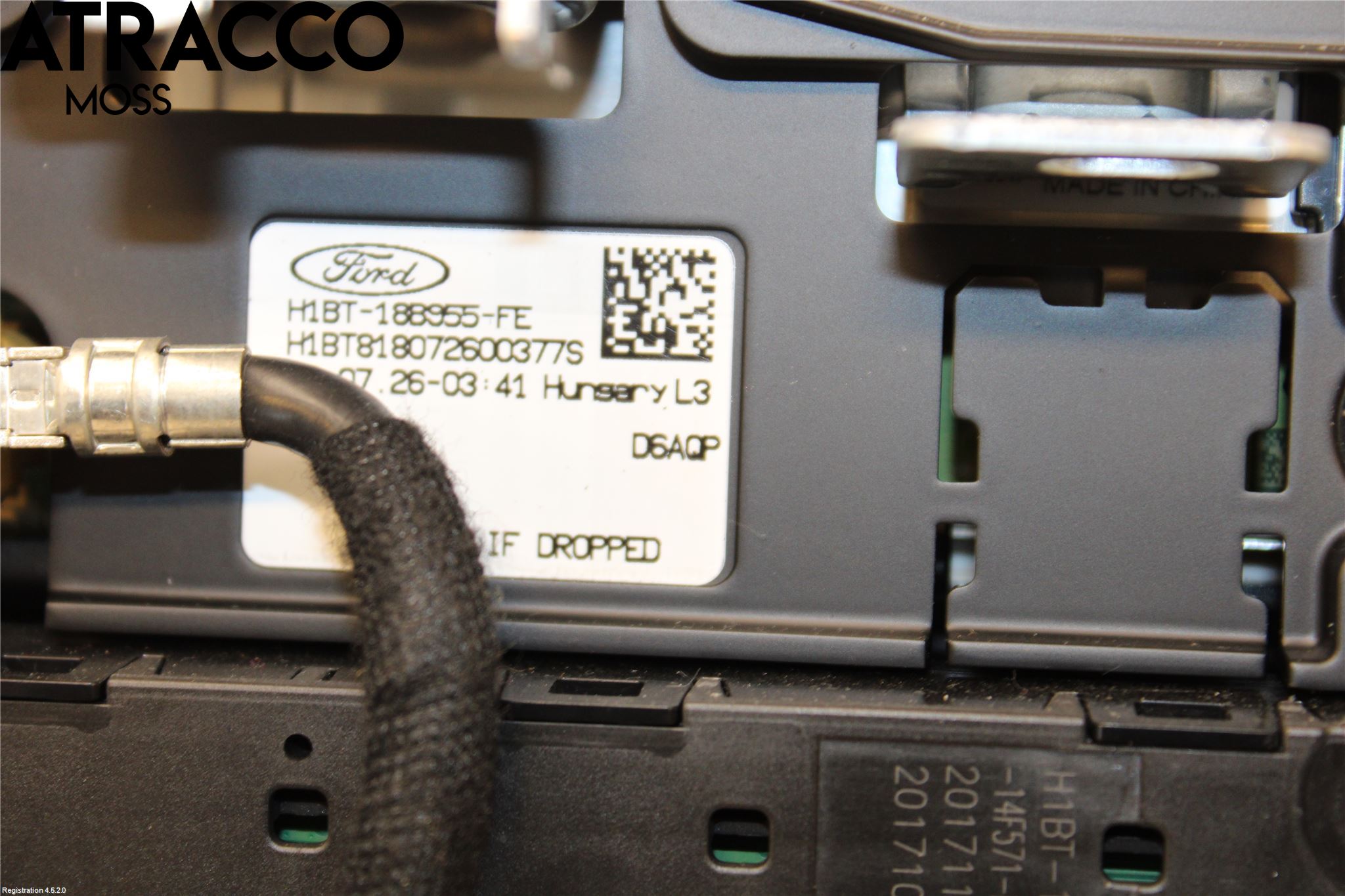 Ford FIESTA (VII) 18-23 Multifunktionsdisplay