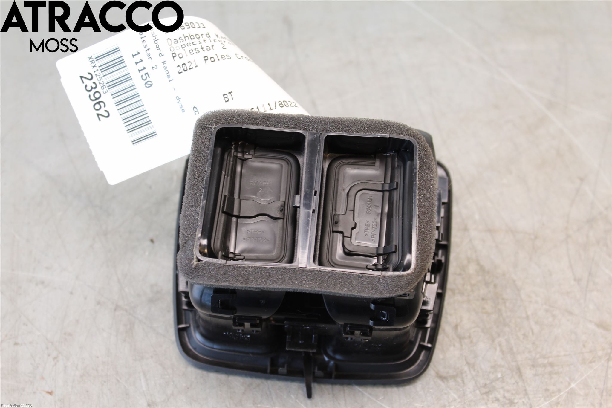 Polestar 2 20- Dashbord Kanal - Dyse