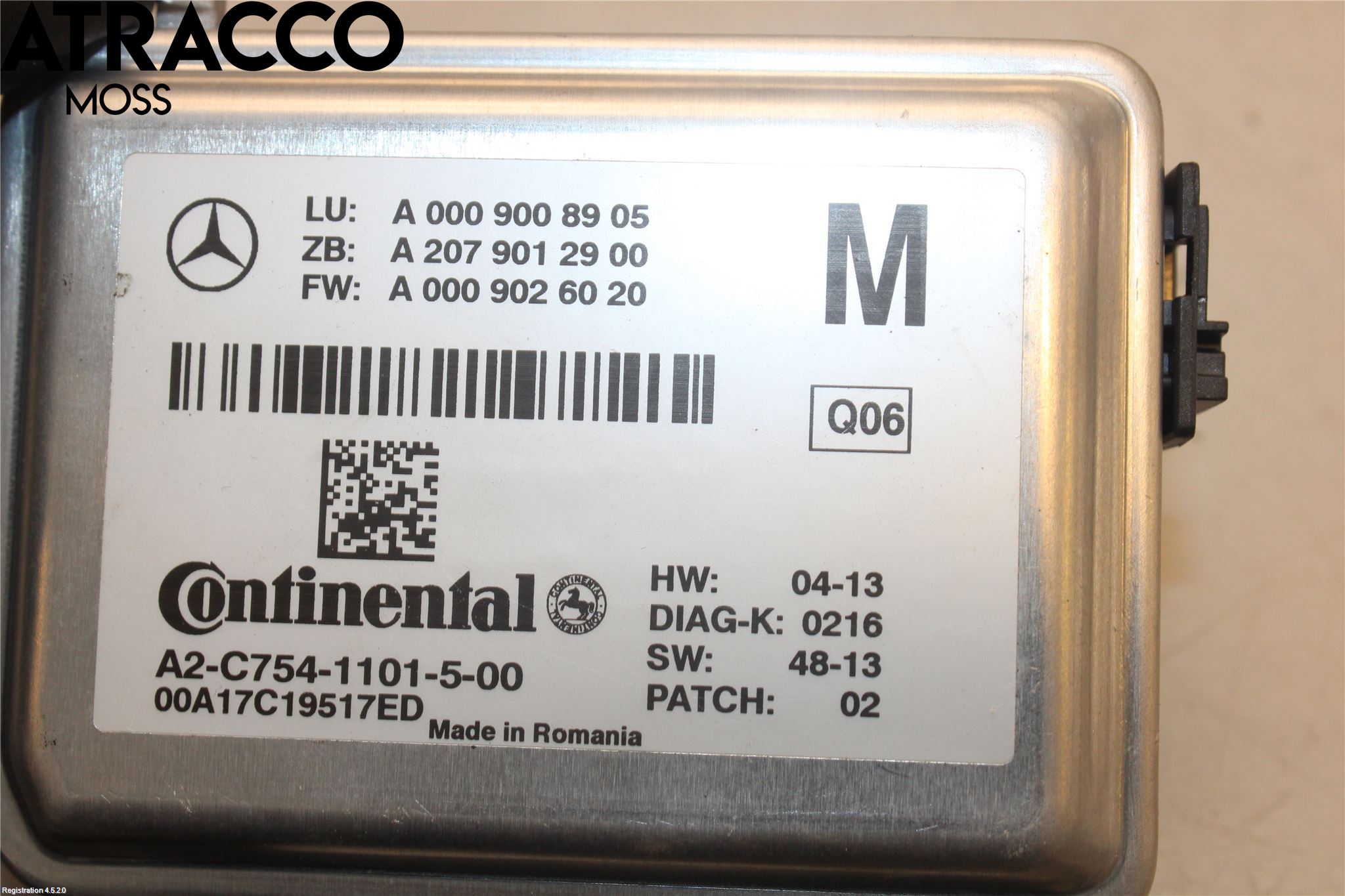 Mercedes-Benz MB VITO/V-KLASS (W640,W447,W448) 14- Parkeringshjelp Kamera
