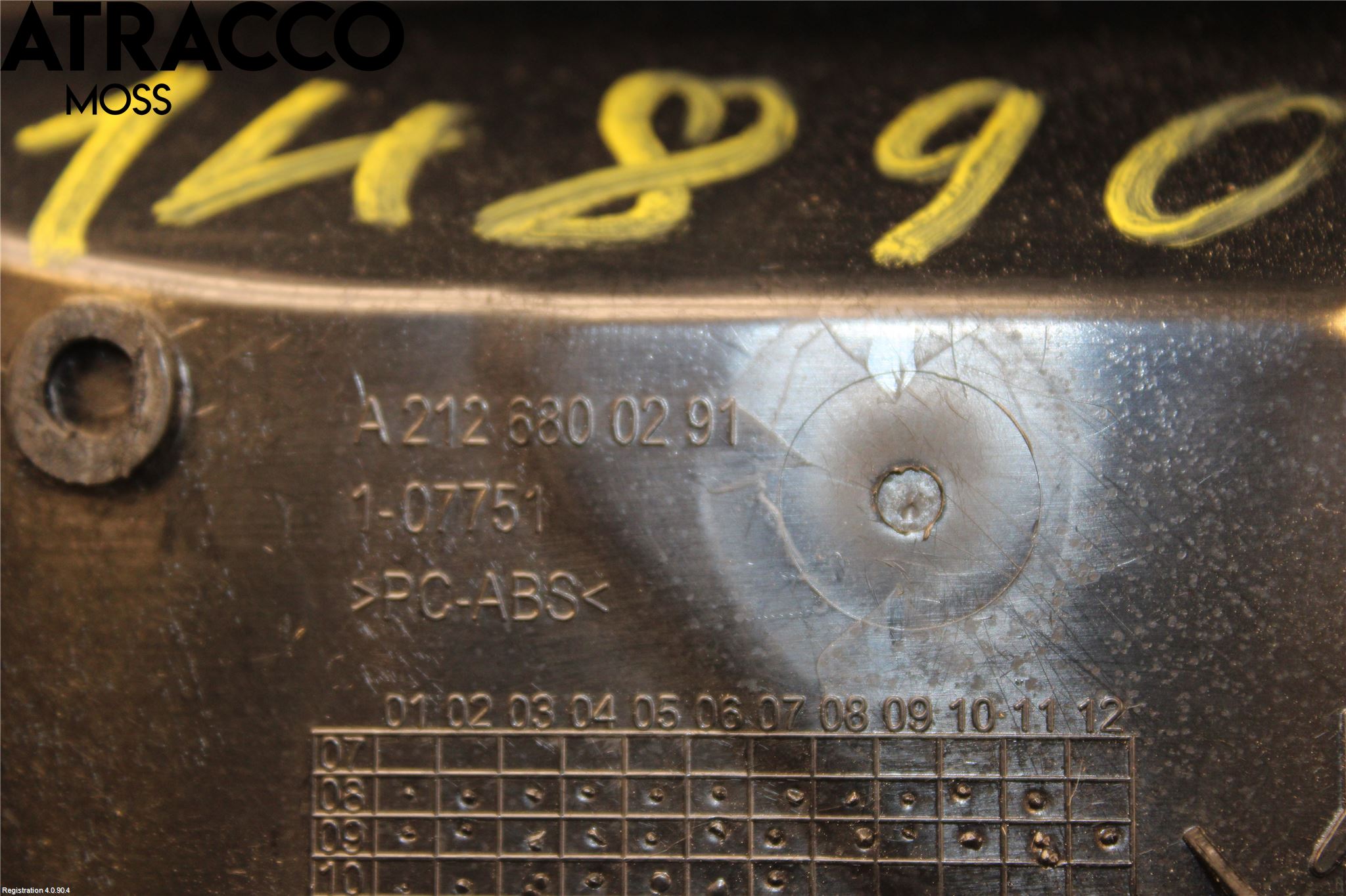 Mercedes-Benz MB E-KLASS (W212) 09-16 Innr Hanskerom