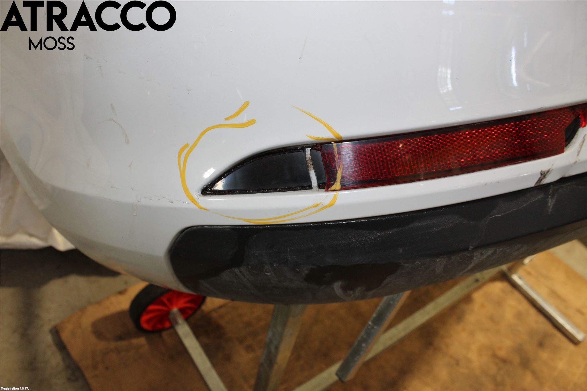 Skoda RAPID Støtfanger Bak