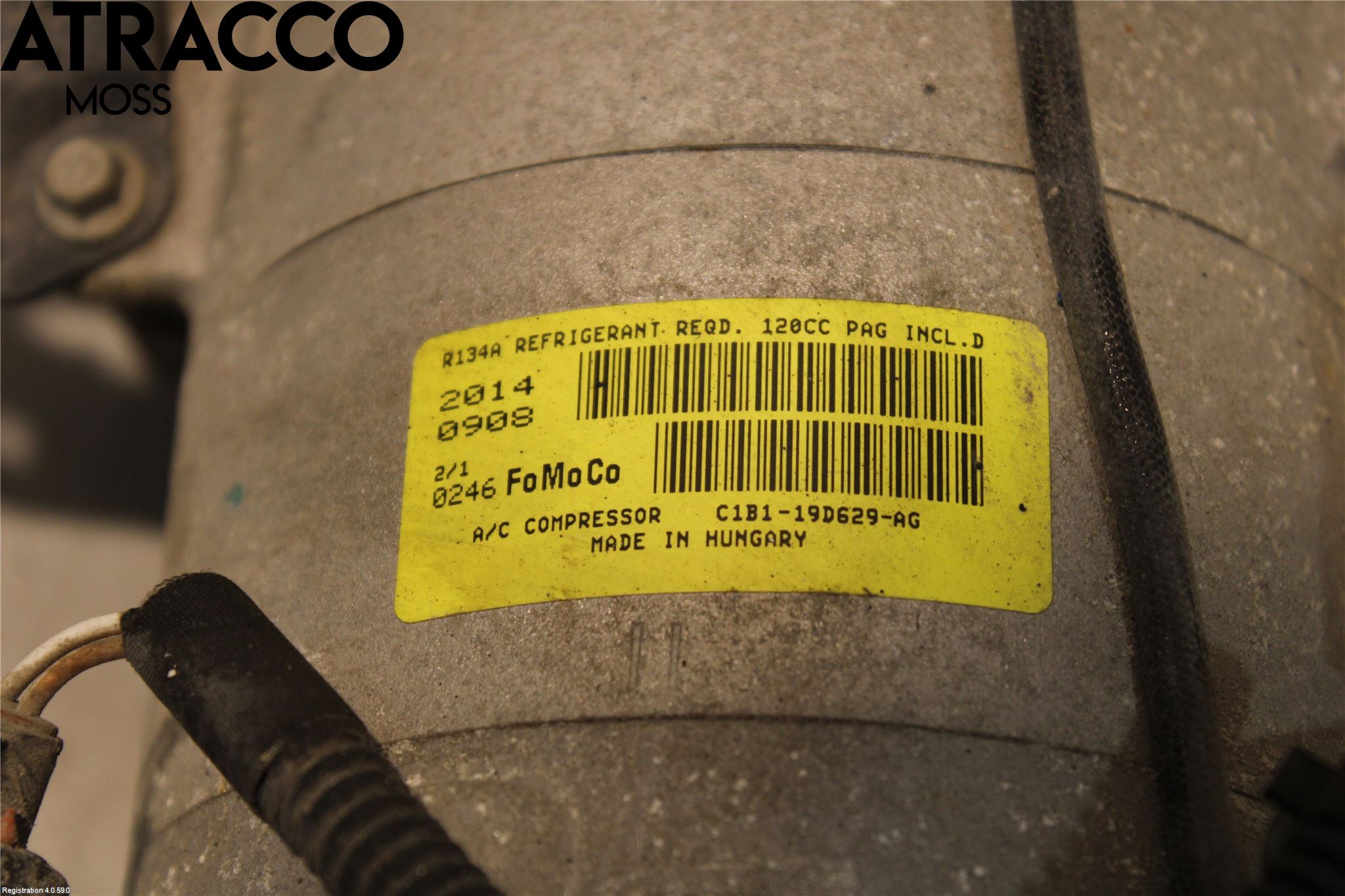 Ford B-MAX 12-17 Varme Ac Kompressor