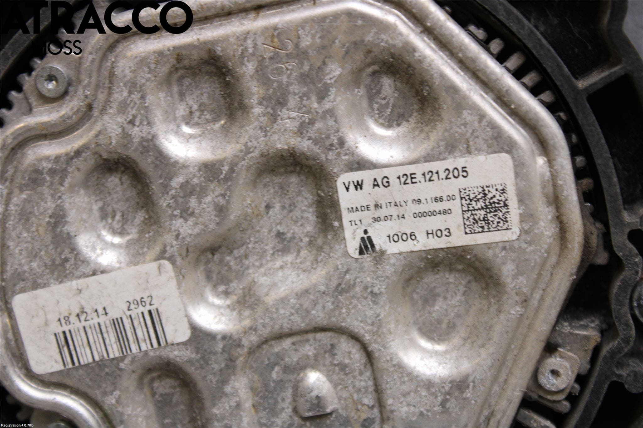 Volkswagen VW UP! / E-UP! Kjølevifte Elektrisk