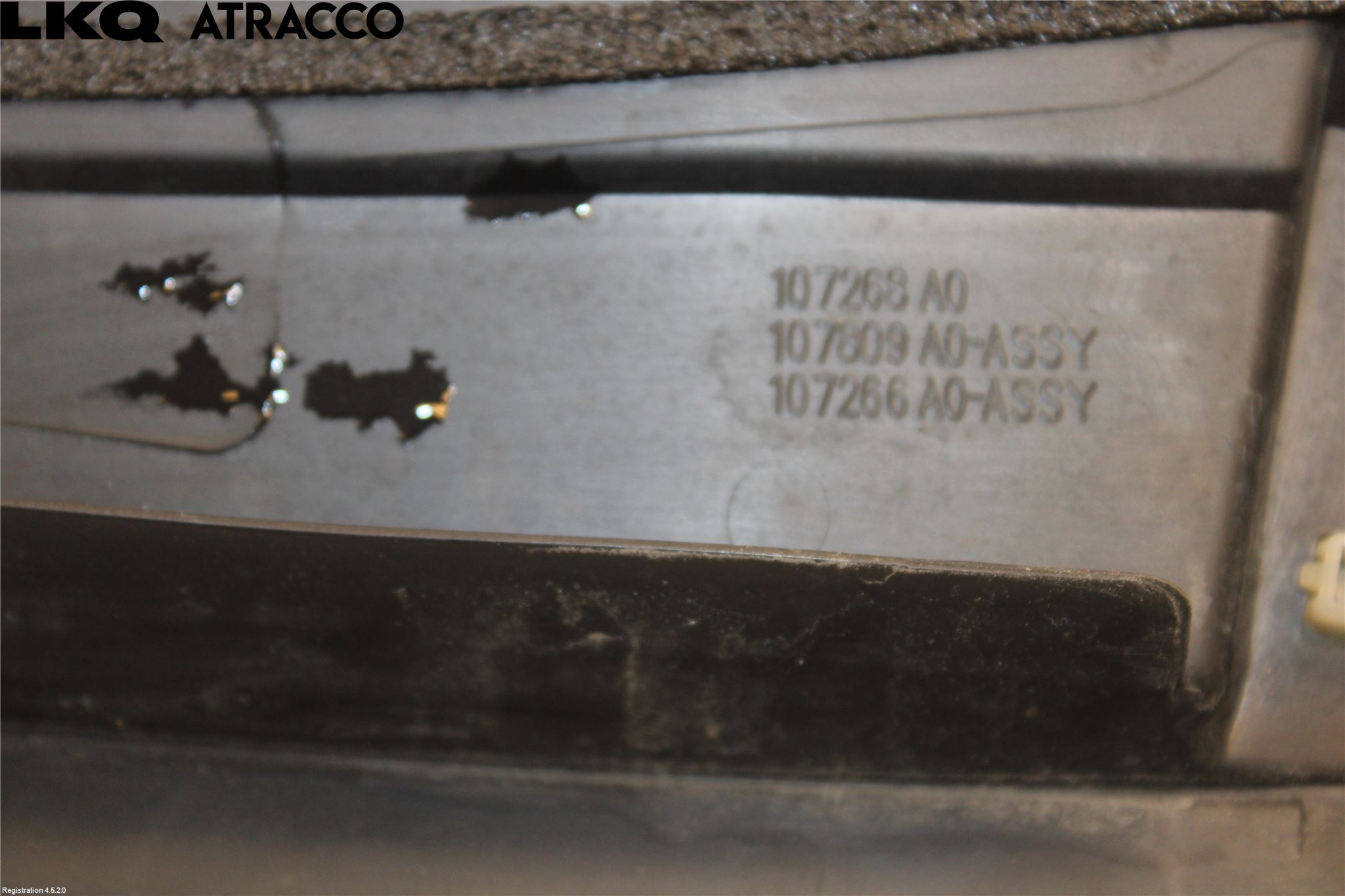 Toyota YARIS XP130 15-20 Visker Deksel-Grill-Under Frr