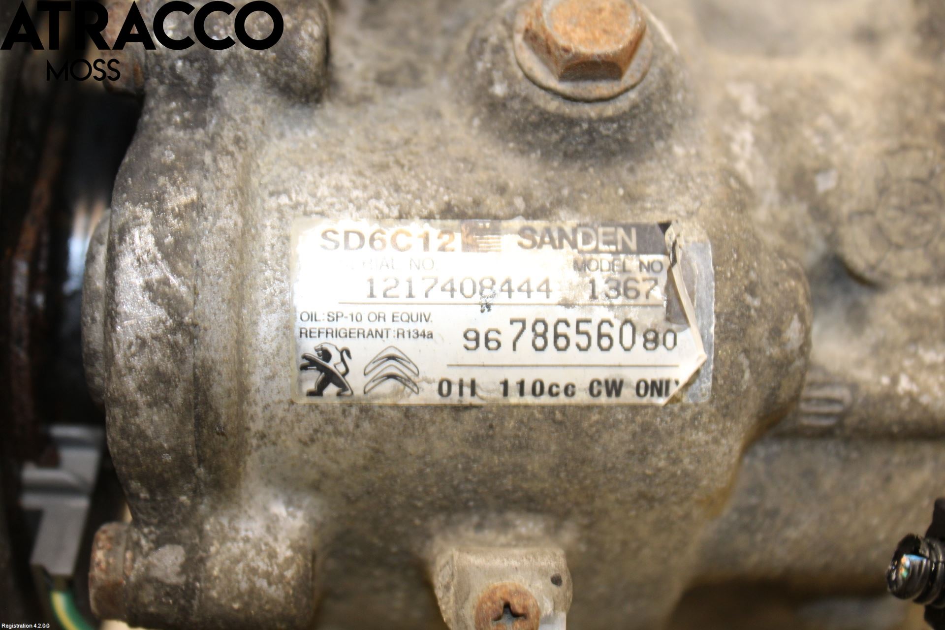 Peugeot PARTNER 08-15 Varme Ac Kompressor