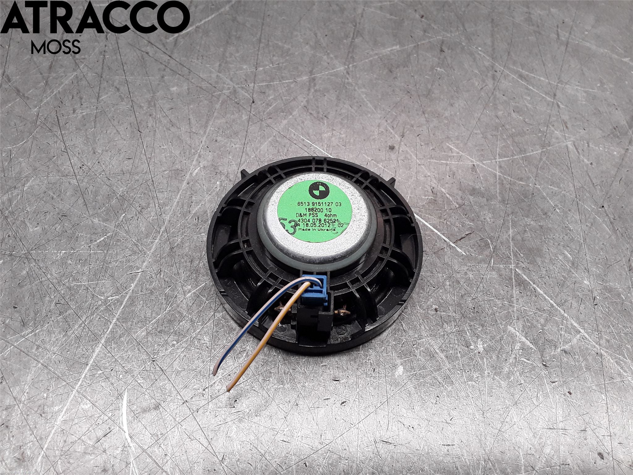 BMW 7 F01/02/03/04 09-15 Innr Høyttaler