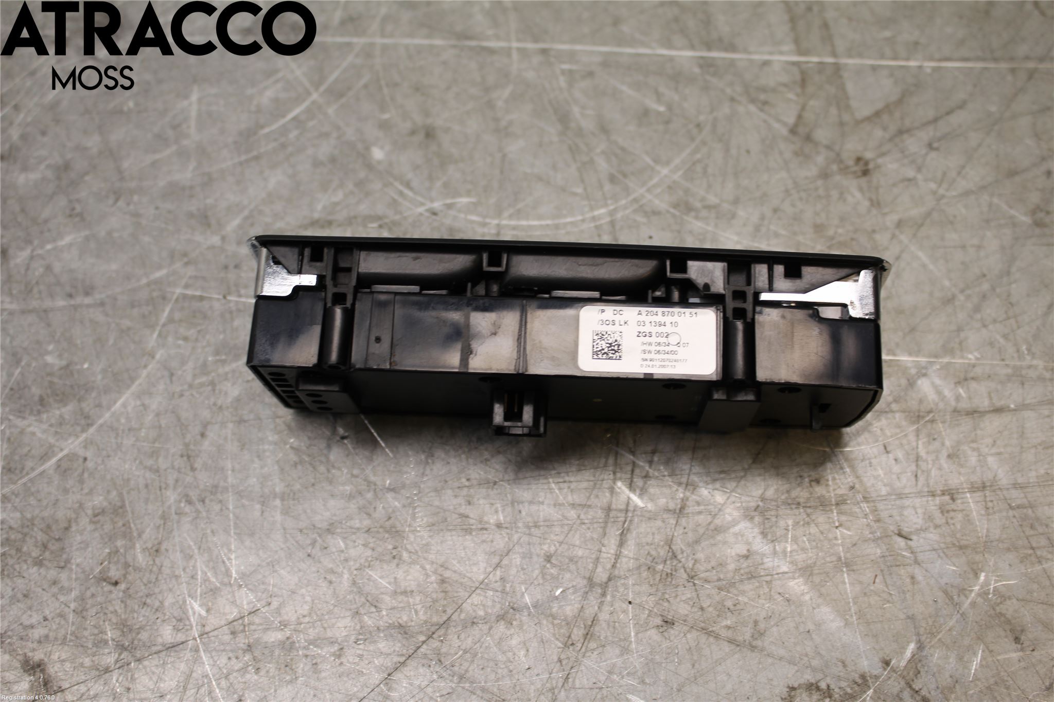 Mercedes-Benz MB C-KLASS (W204) 07-15 Bryter Vindusheis