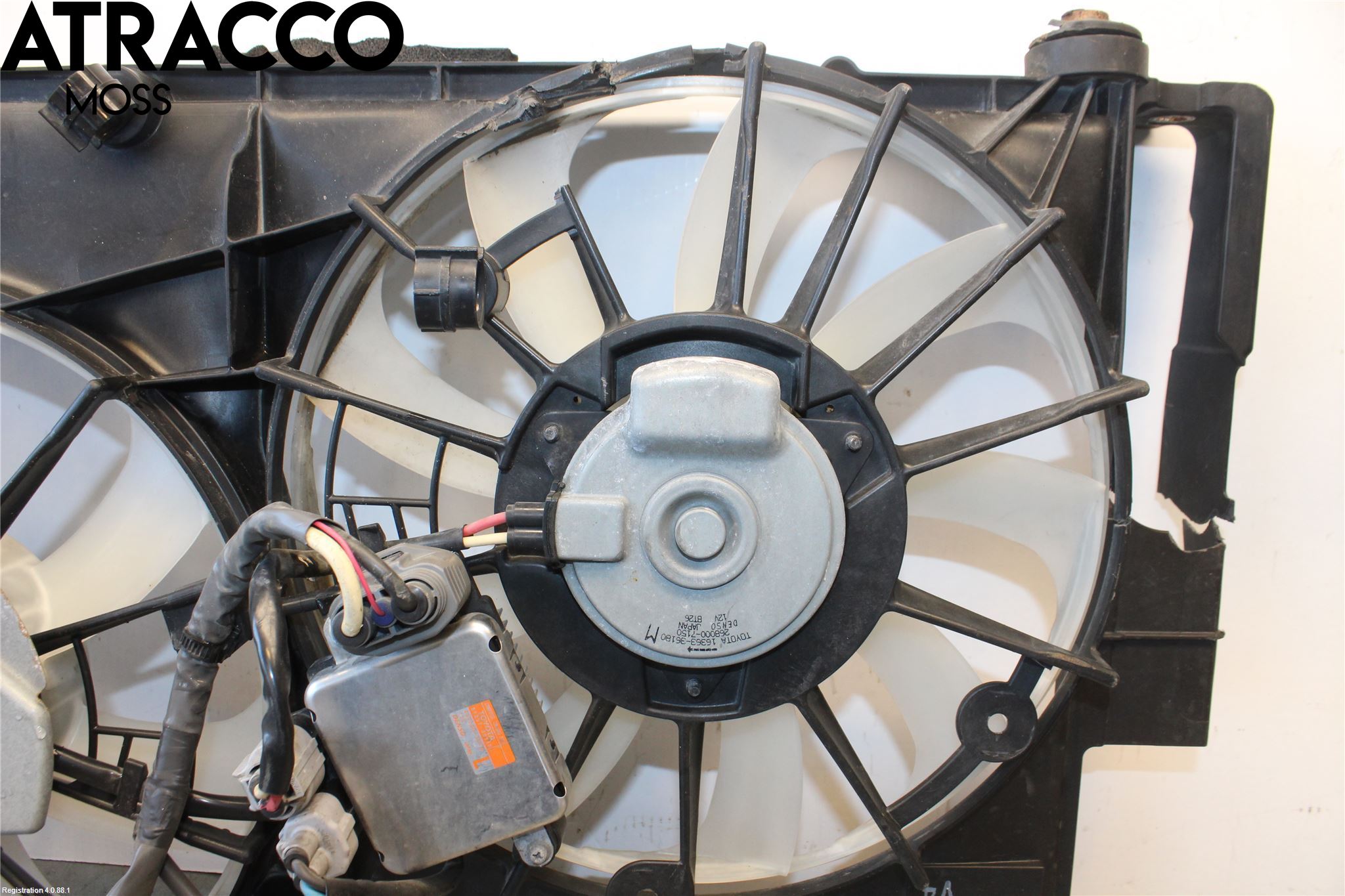 Toyota RAV4 13-18 Kjølevifte Elektrisk