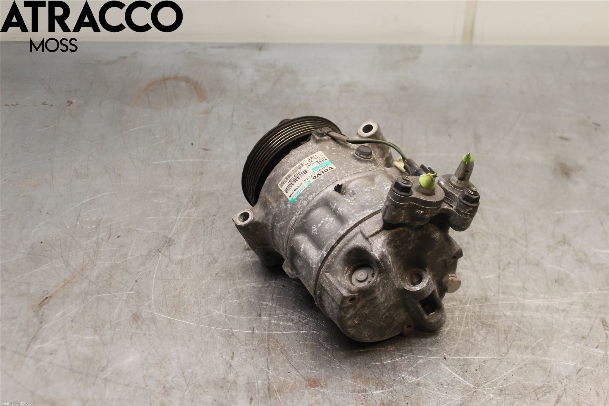 Volvo V40 12-19 Varme Ac Kompressor