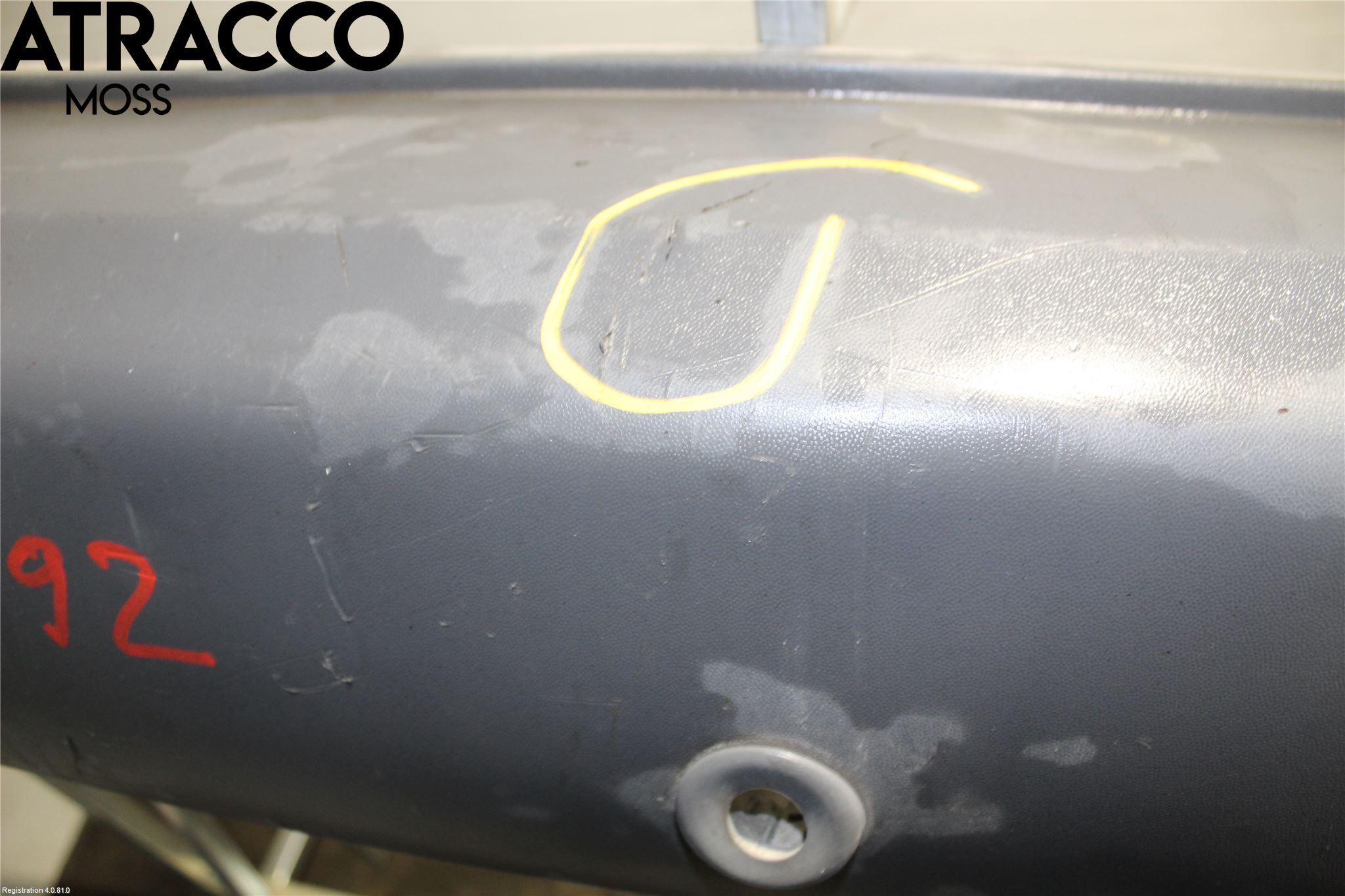 Volkswagen VW CADDY      04-10 Støtfanger Bak