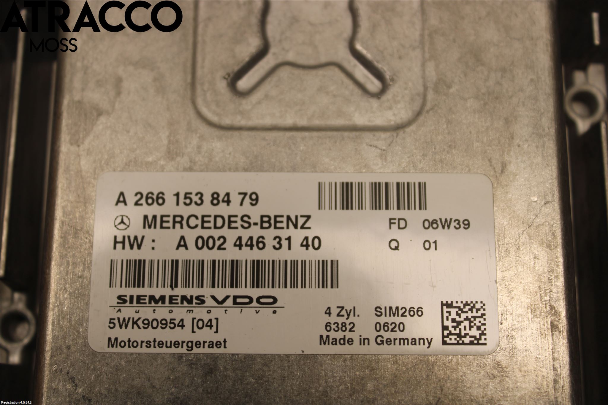 Mercedes-Benz MB B-KLASS (W245) 05-12 Styreenhet Innsprøytning