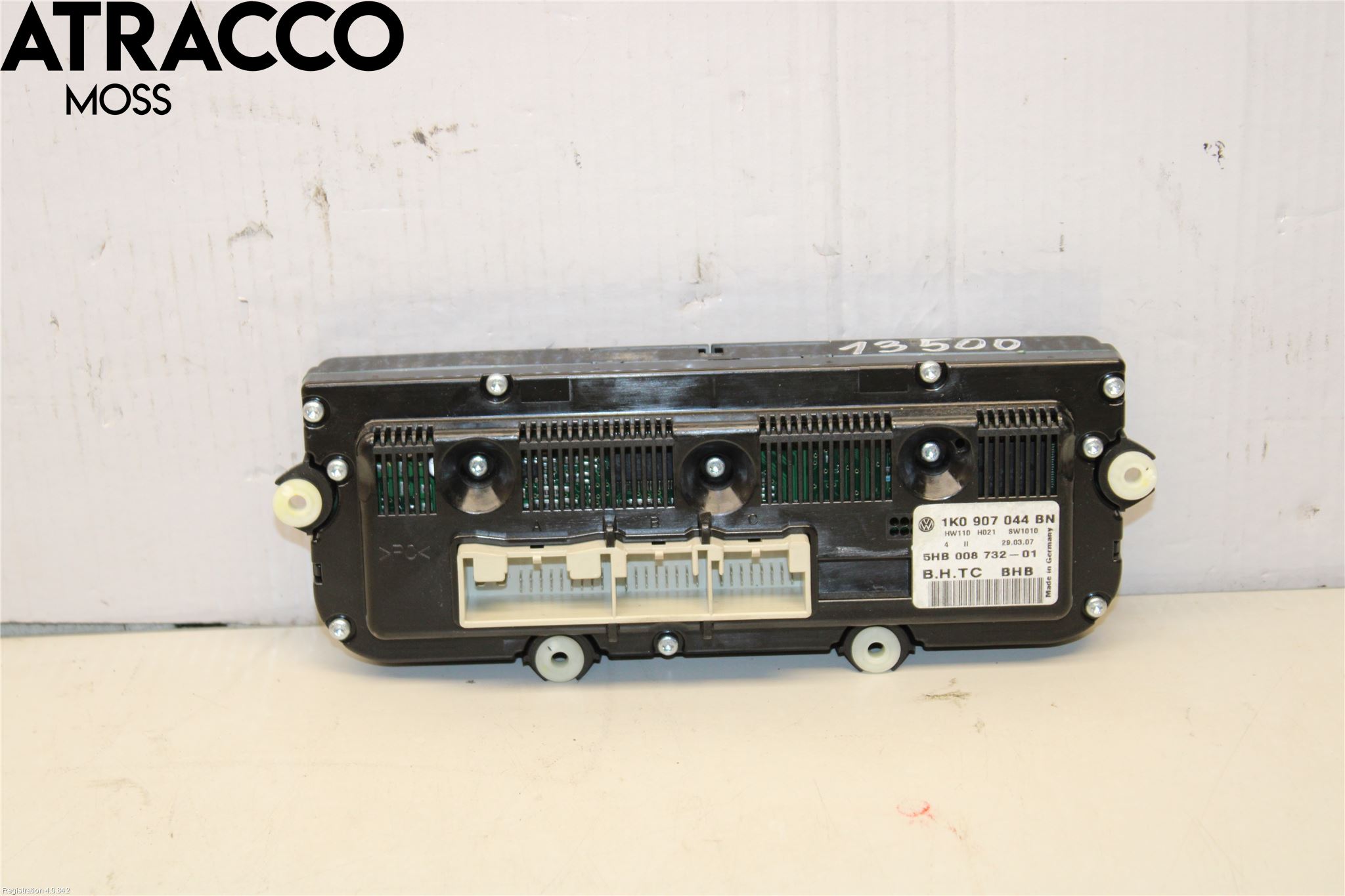 Volkswagen VW GOLF V 04-09 Varme Ac Betjening-Display