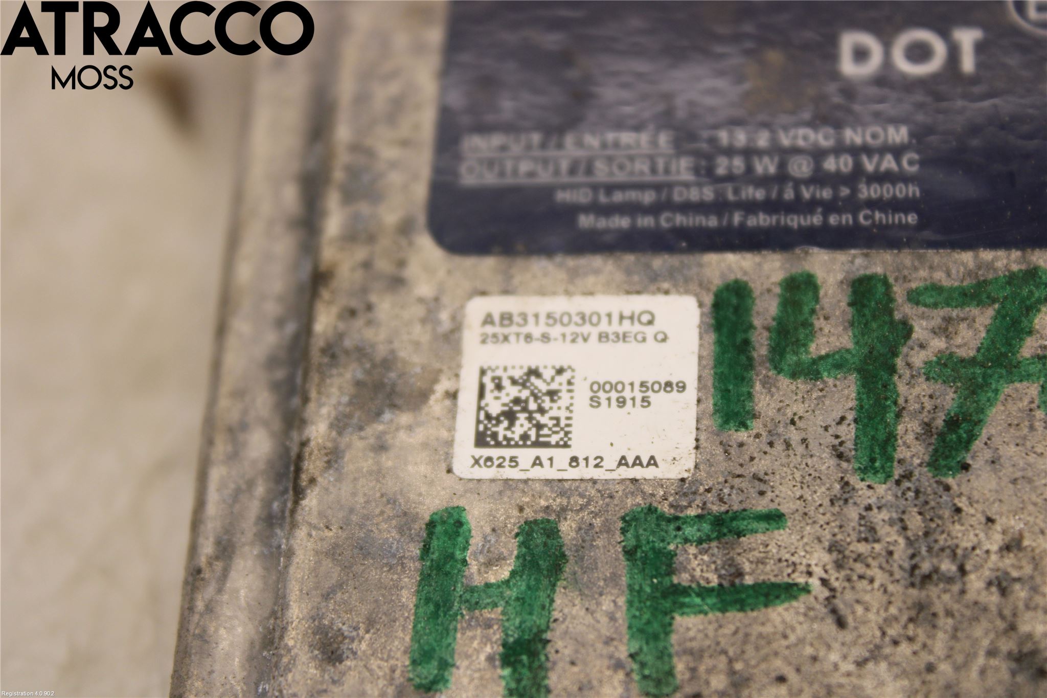 Ford TRANSIT/TOURNEO CONNECT 13-22 Styreenhet Xenon