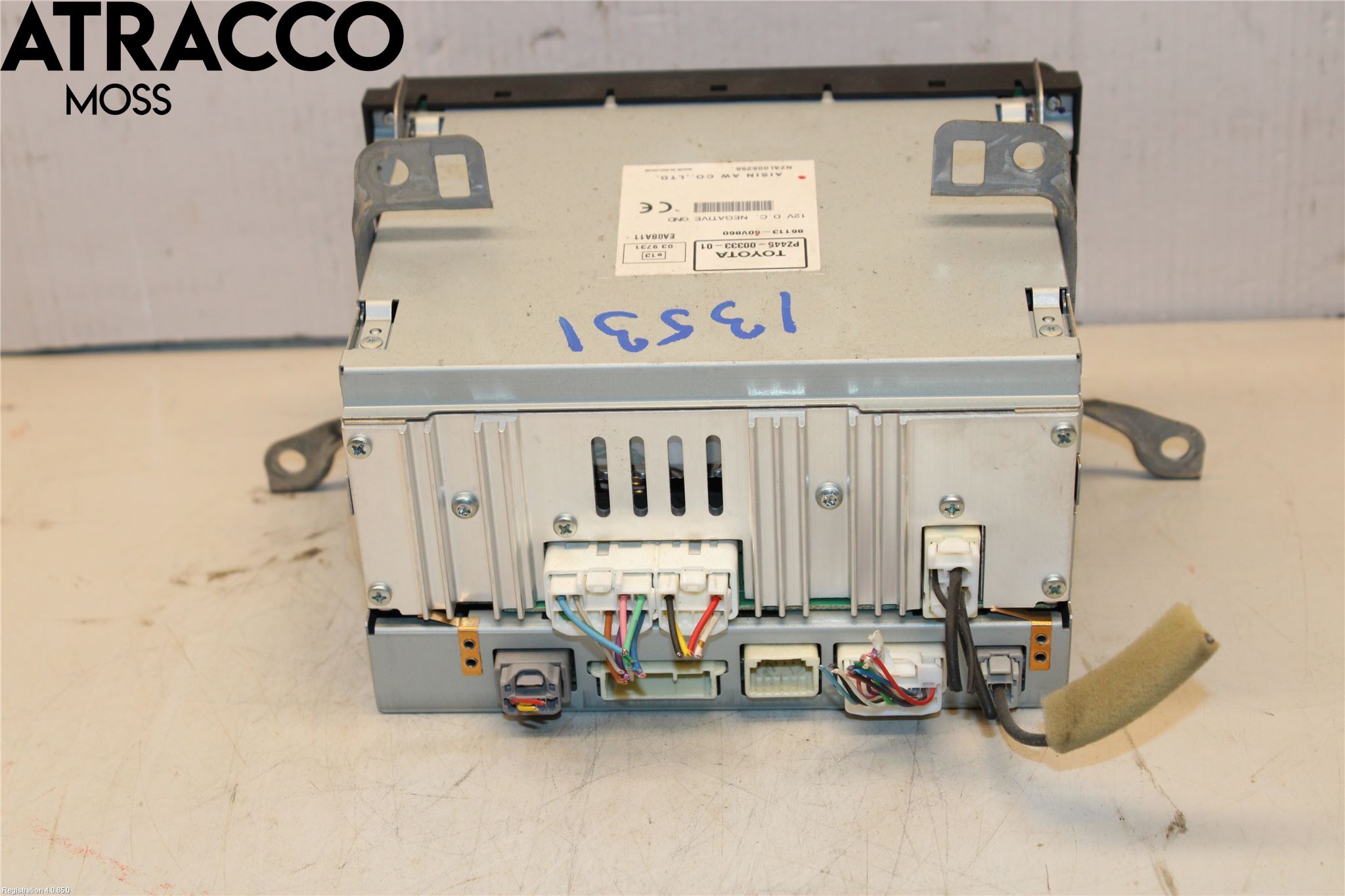 Toyota AVENSIS 09-15 Stereo Radio Med Cd