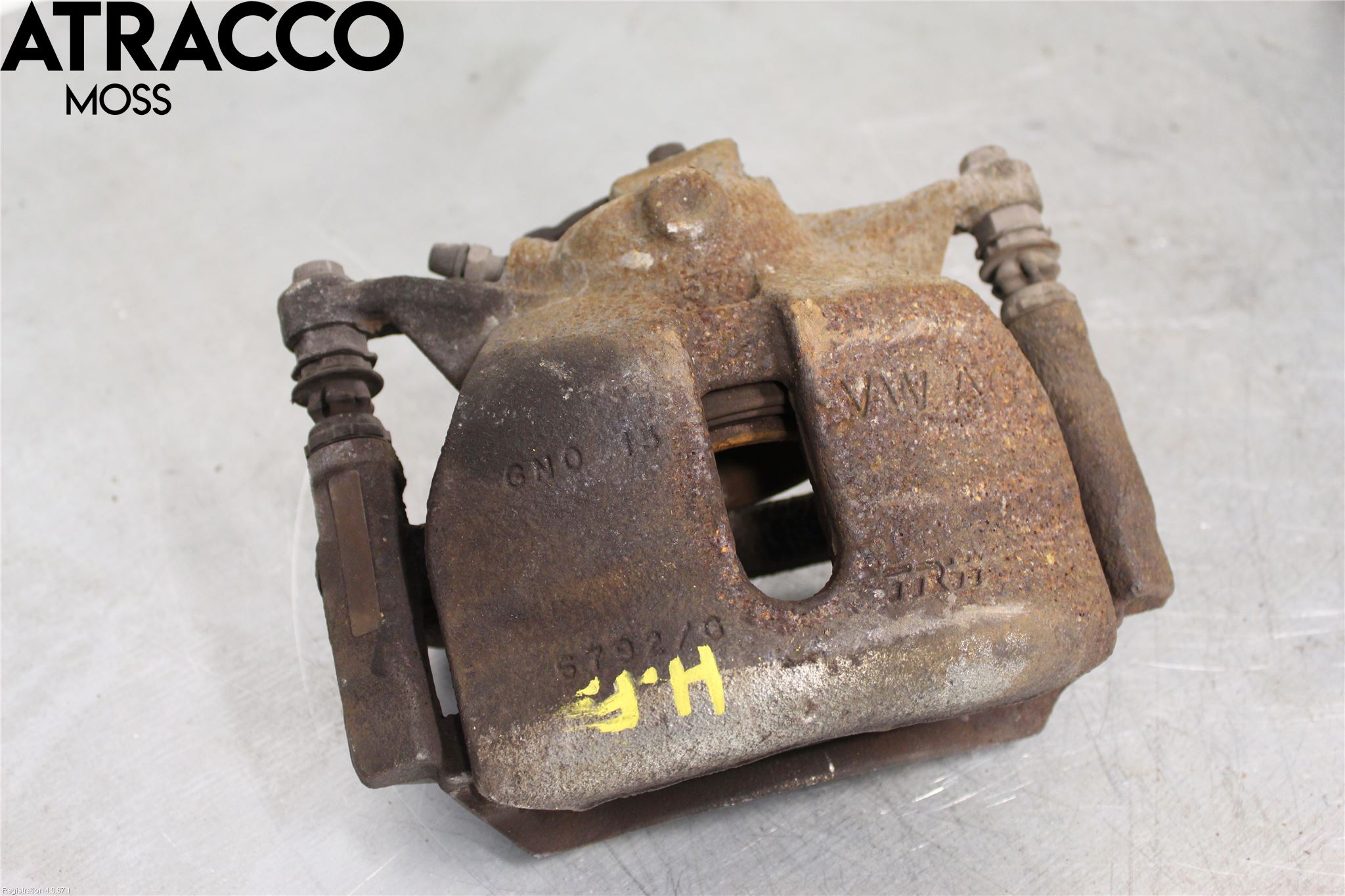 Volkswagen VW GOLF / E-GOLF VII 13-20 Bremsecaliper Foran Høyre