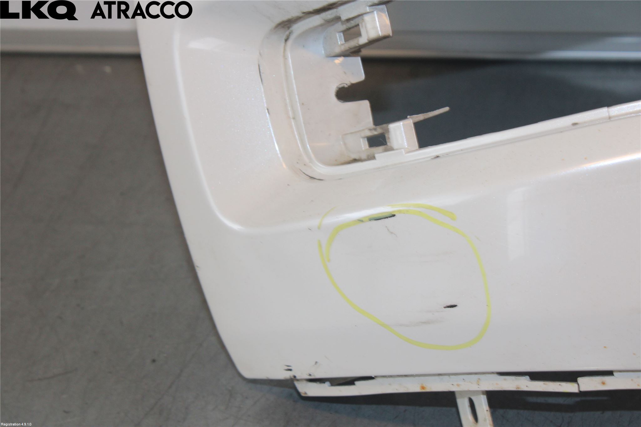 Mitsubishi OUTLANDER 07-12 Støtfanger Bak Hjørne Høyre