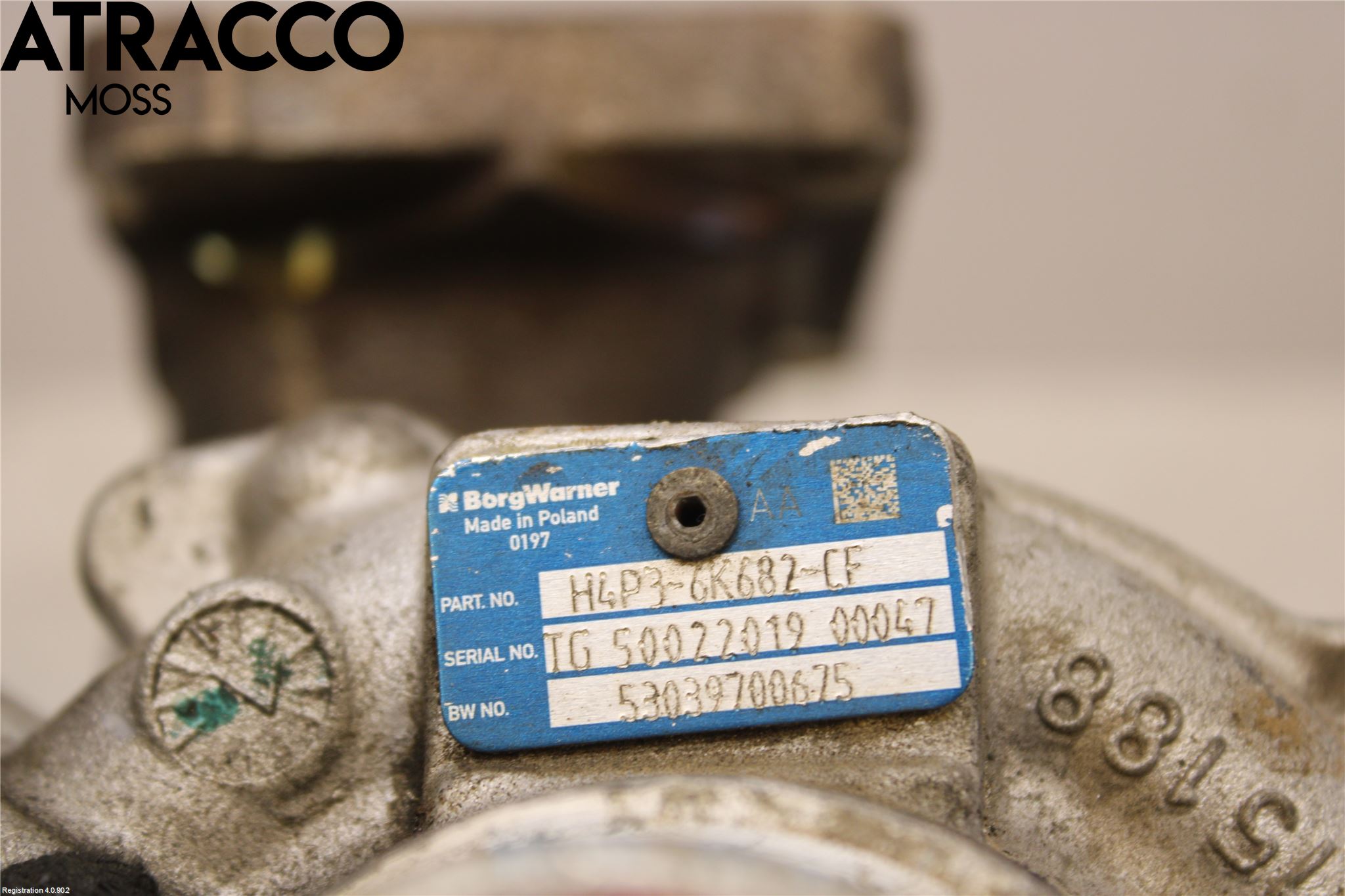 Jaguar F-PACE Turboaggregat