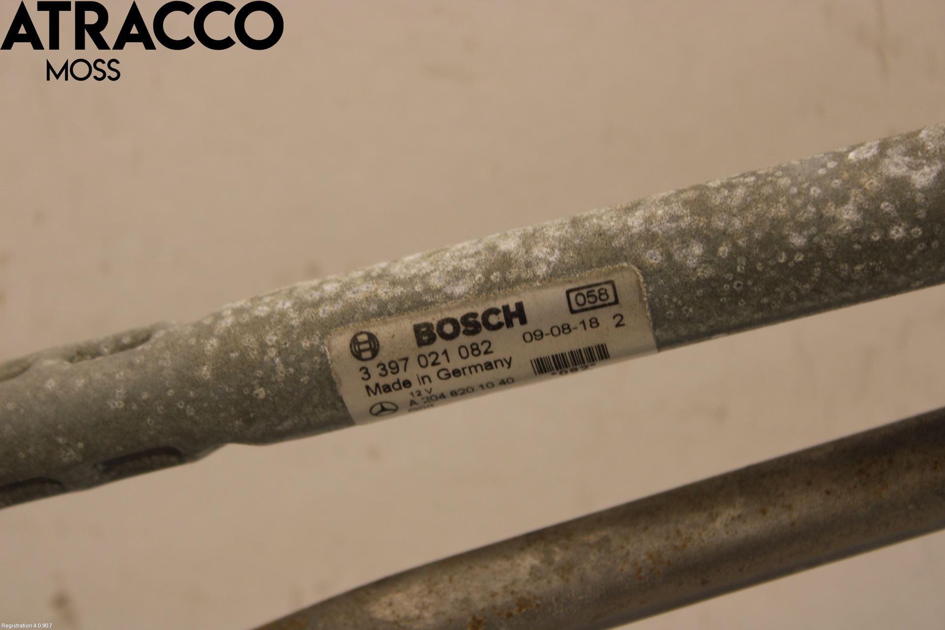 Mercedes-Benz MB C-KLASS (W204) 07-15 Viskermotor Frontrute