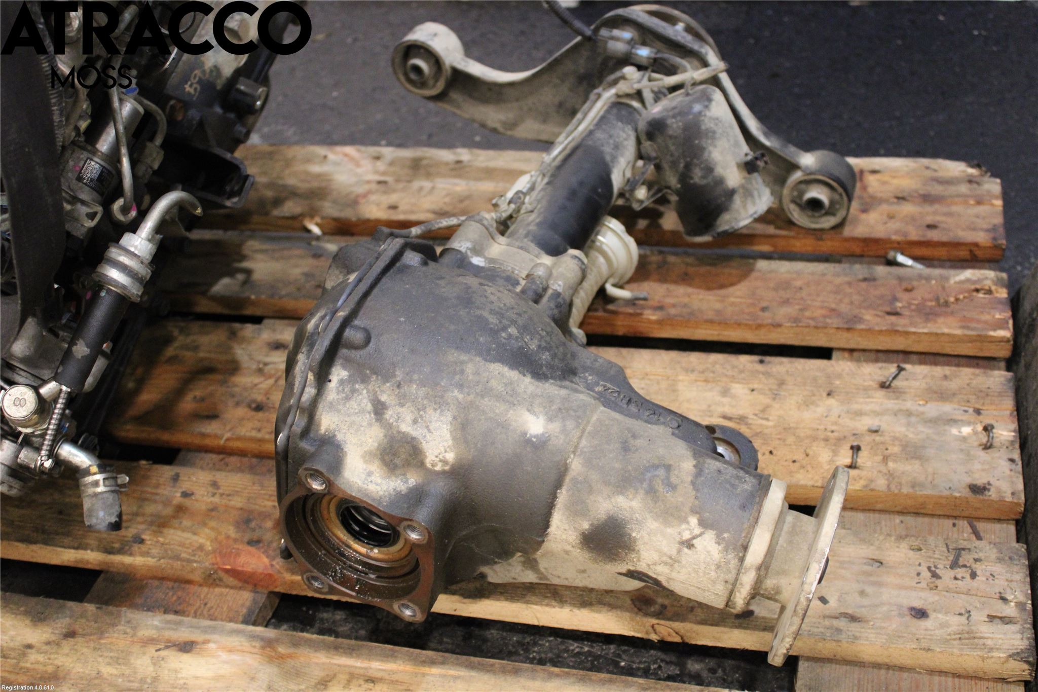 Mitsubishi PAJERO 06-15 Kardang Foran